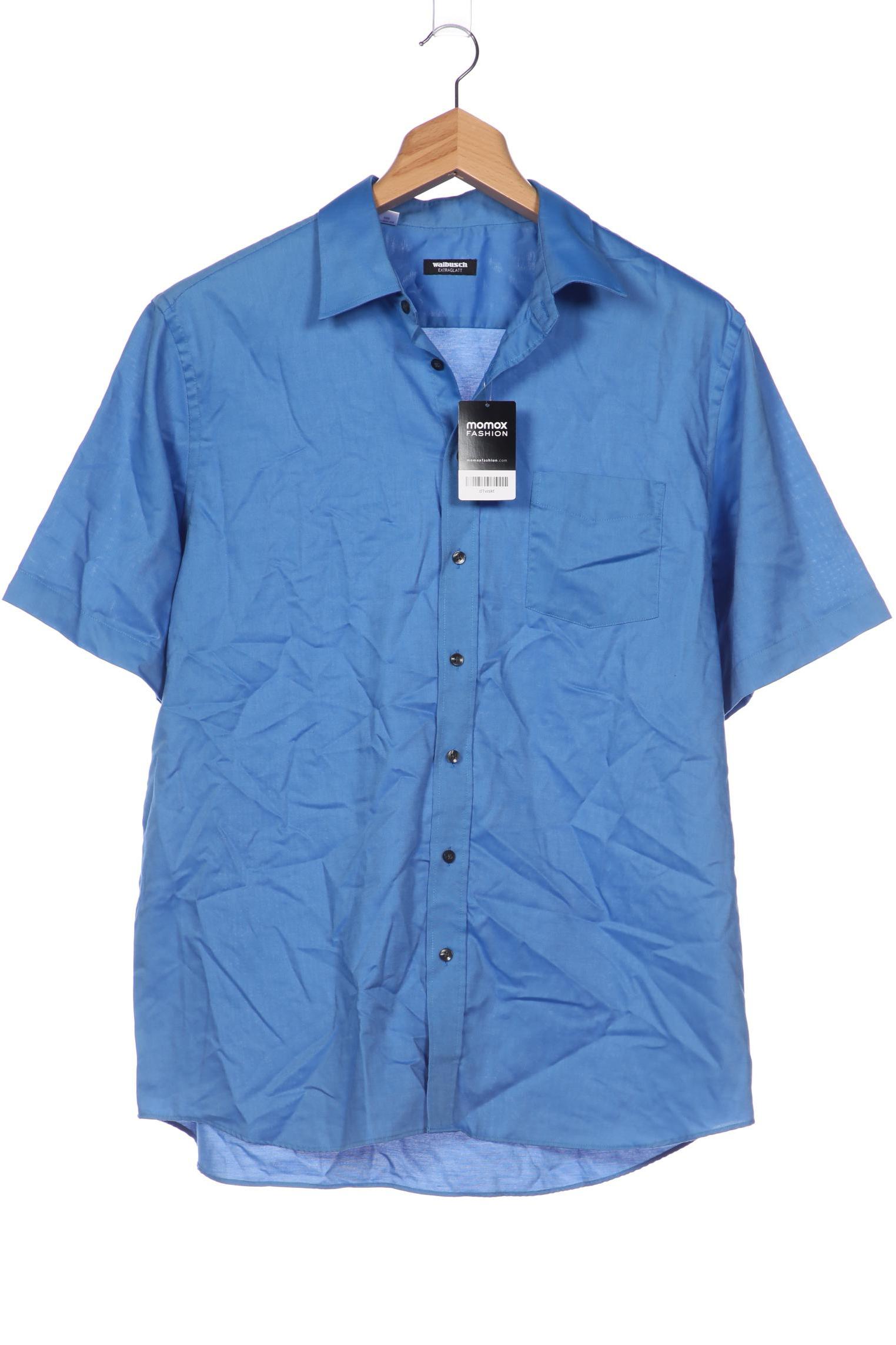 

Walbusch Herren Hemd, blau, Gr. 56