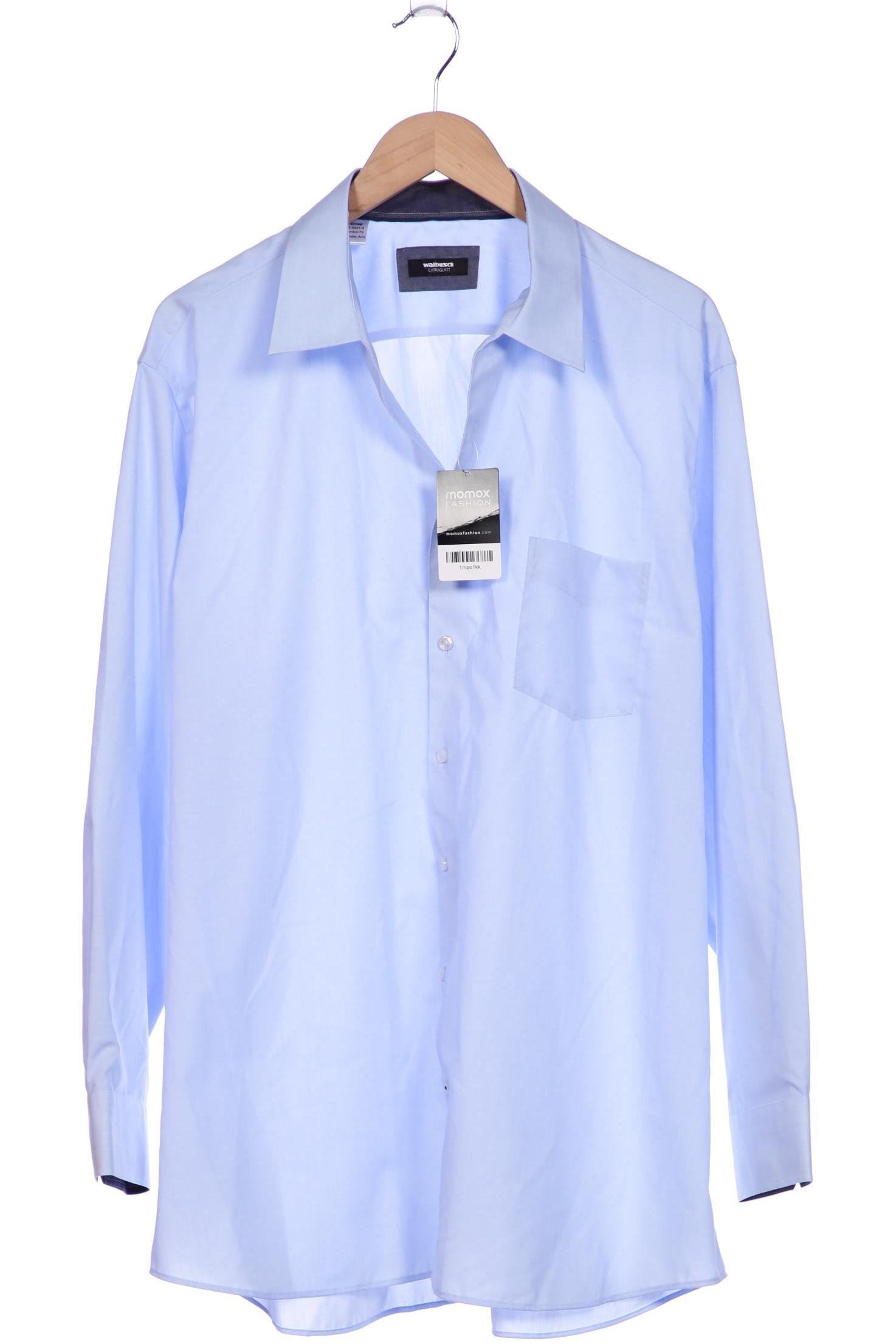 

Walbusch Herren Hemd, blau, Gr. 58