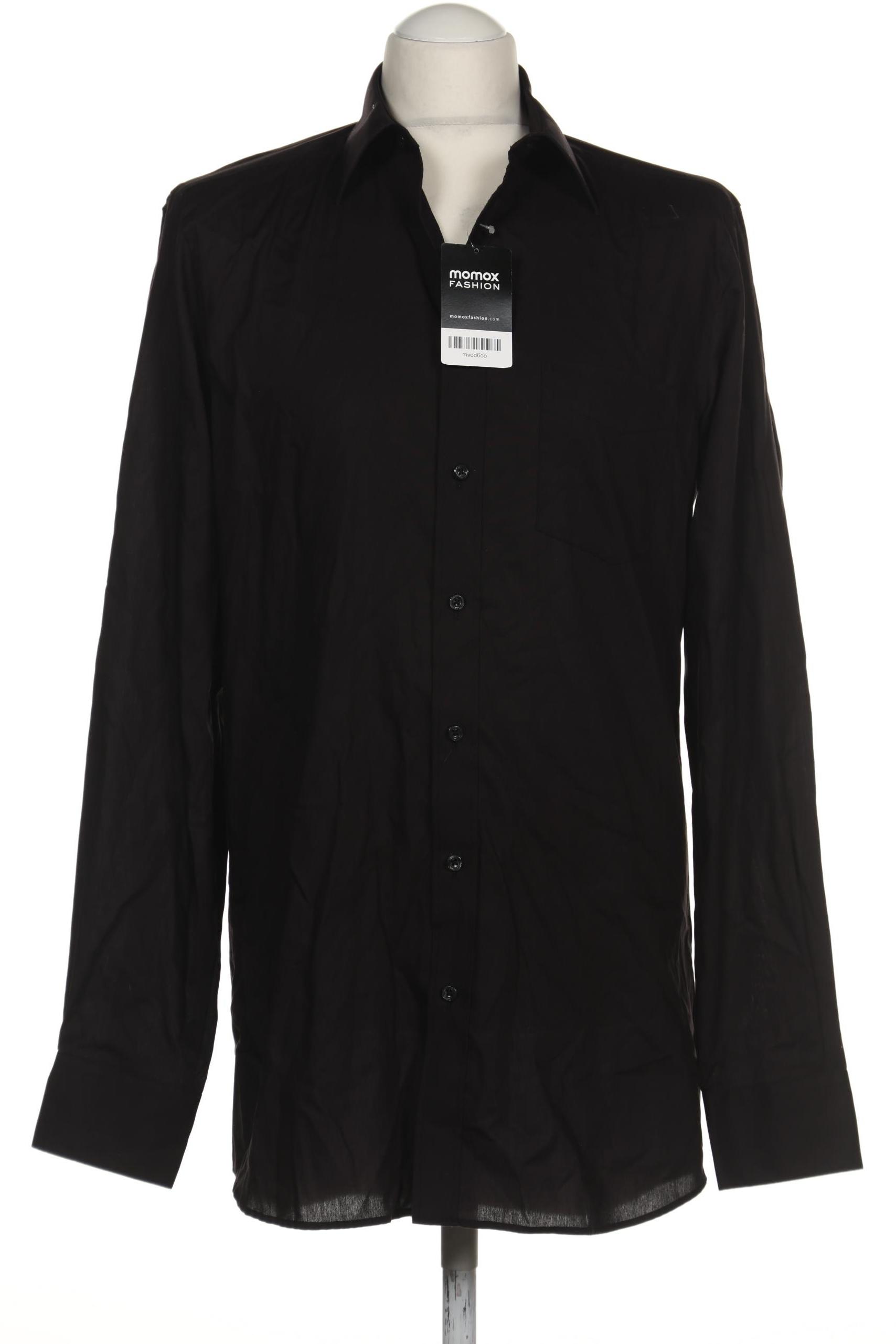 

Walbusch Herren Hemd, schwarz, Gr. 50
