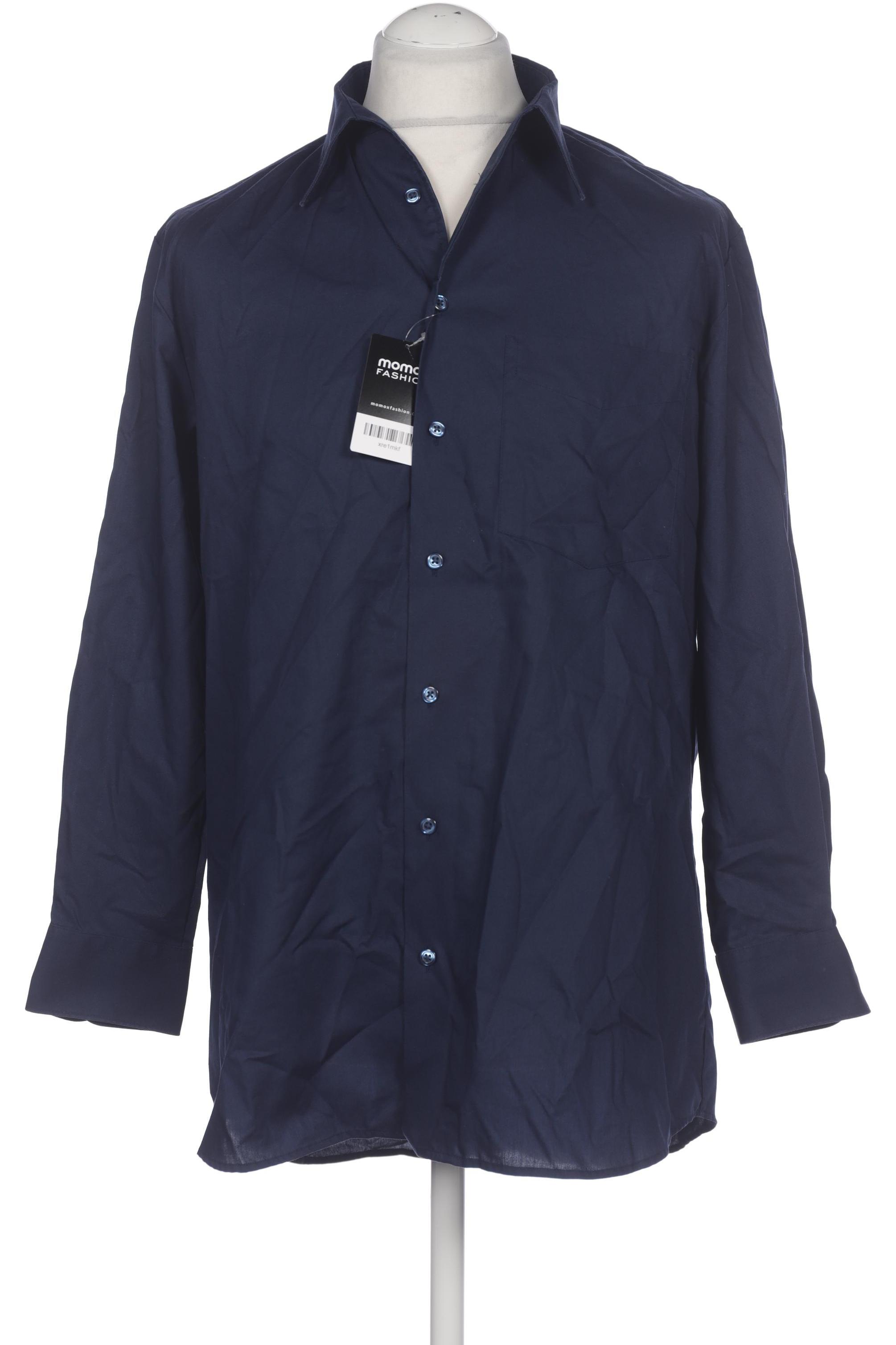 

Walbusch Herren Hemd, marineblau, Gr. 50