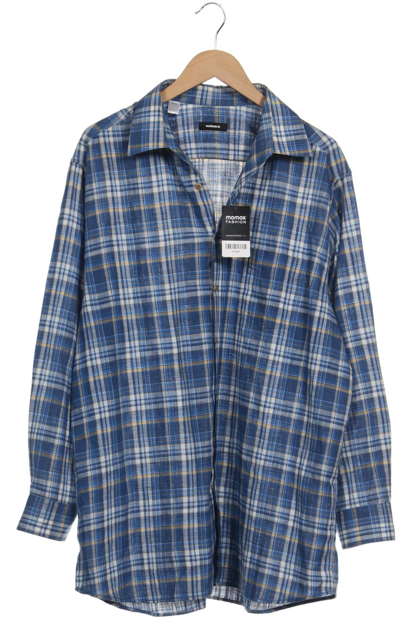 

Walbusch Herren Hemd, blau, Gr. 56