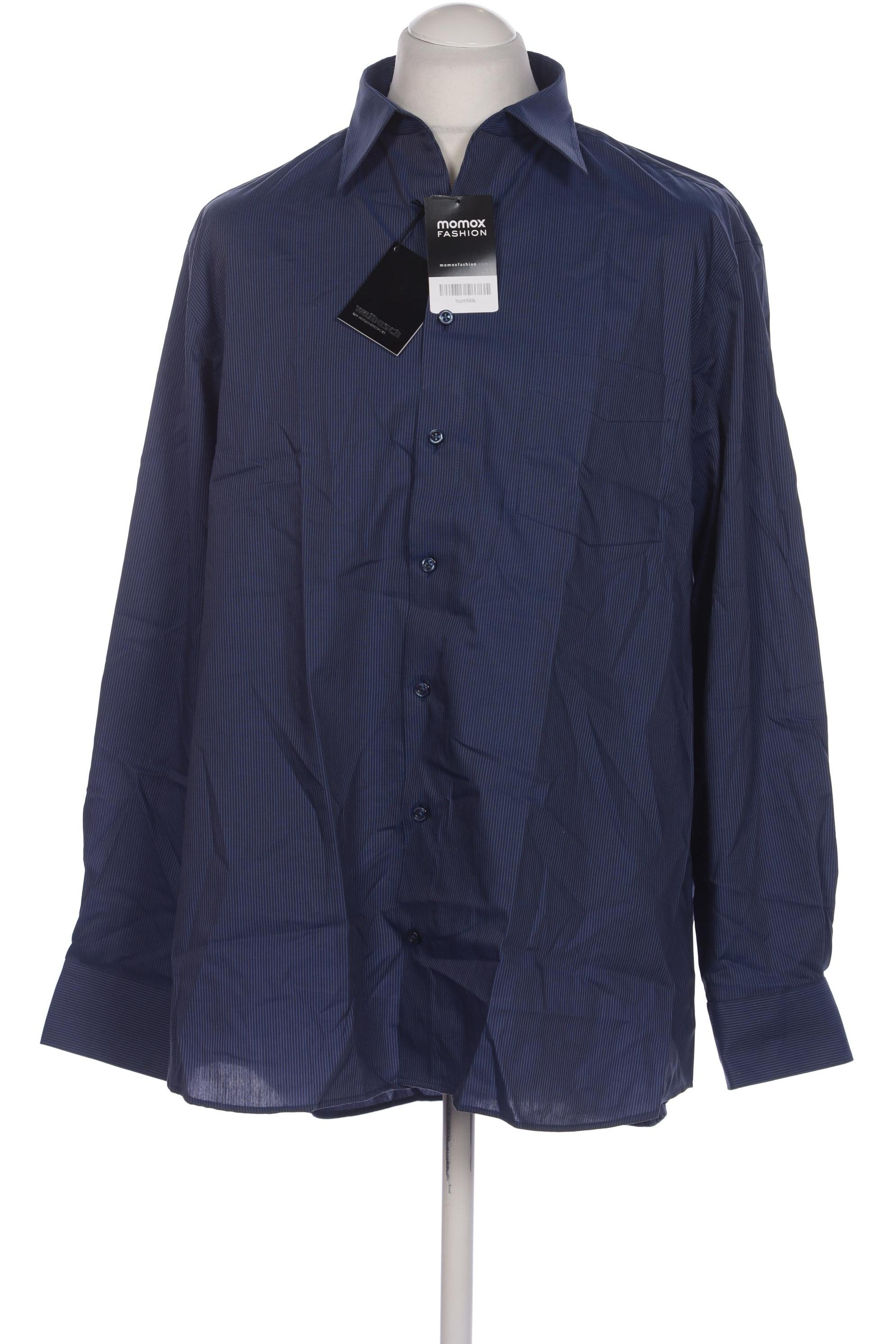 

Walbusch Herren Hemd, marineblau, Gr. 54
