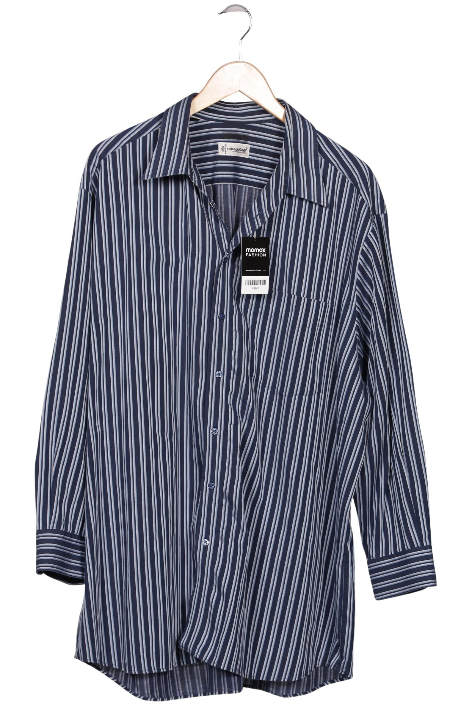 

Walbusch Herren Hemd, marineblau, Gr. 56