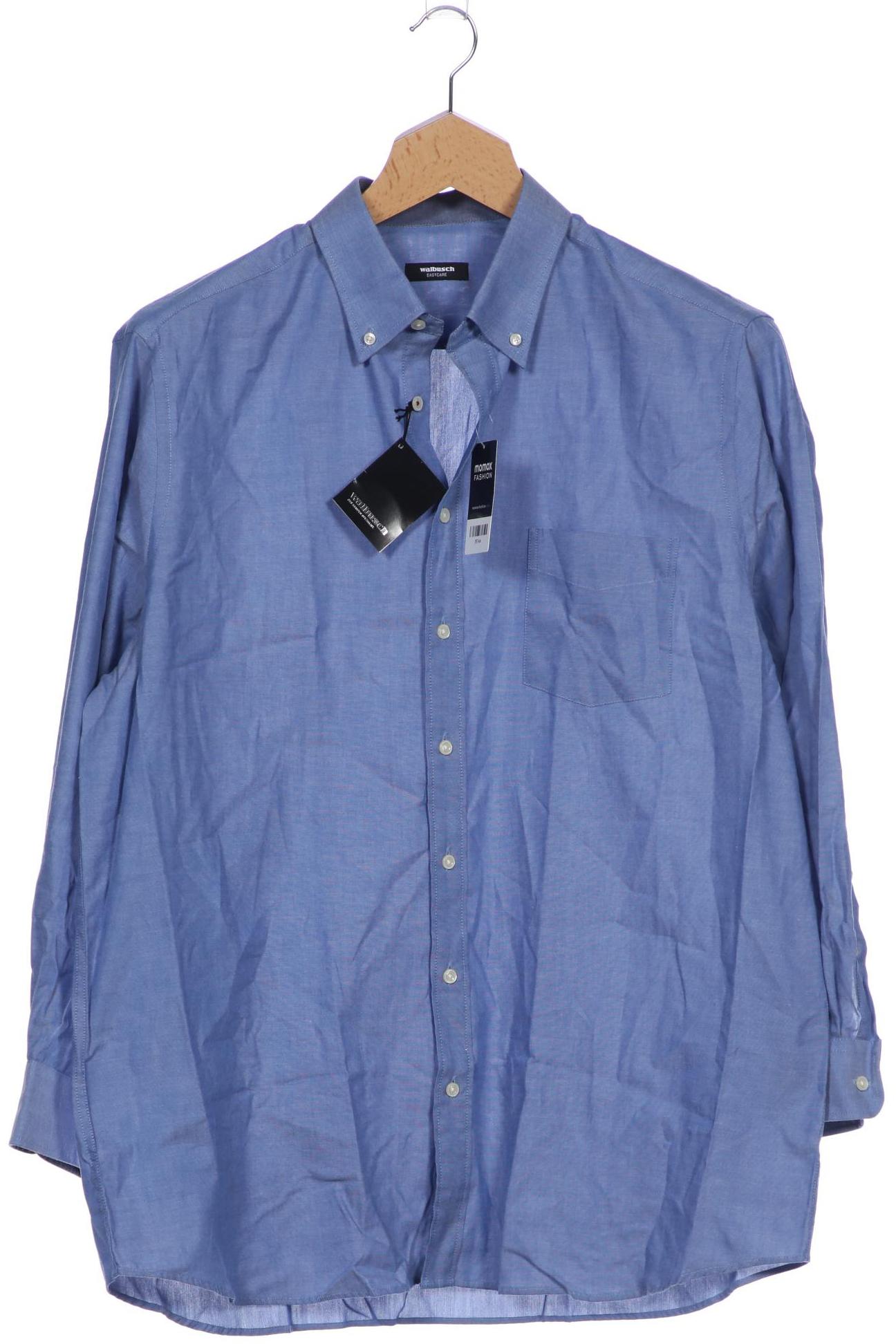 

Walbusch Herren Hemd, blau, Gr. 56