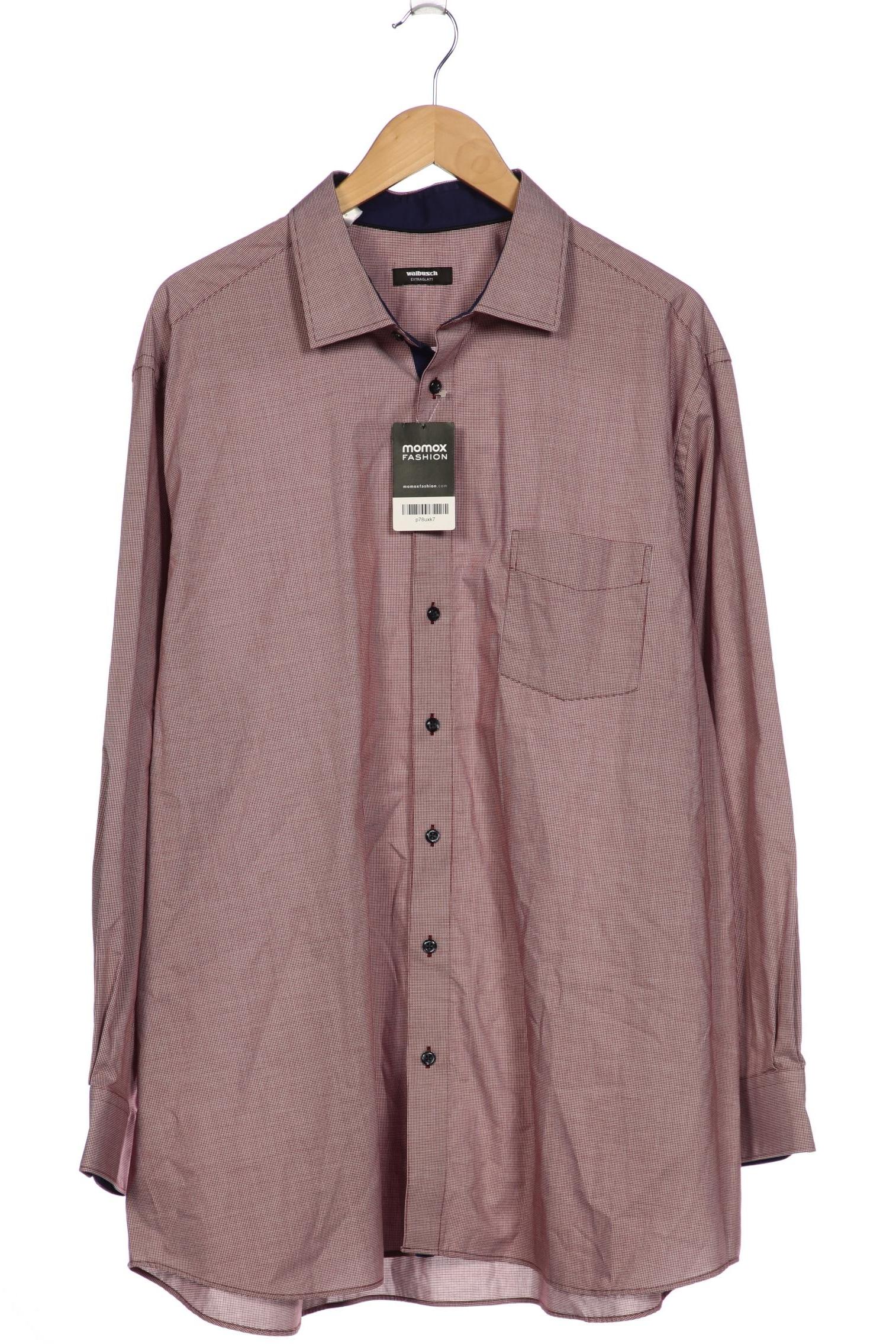 

Walbusch Herren Hemd, bordeaux, Gr. 58