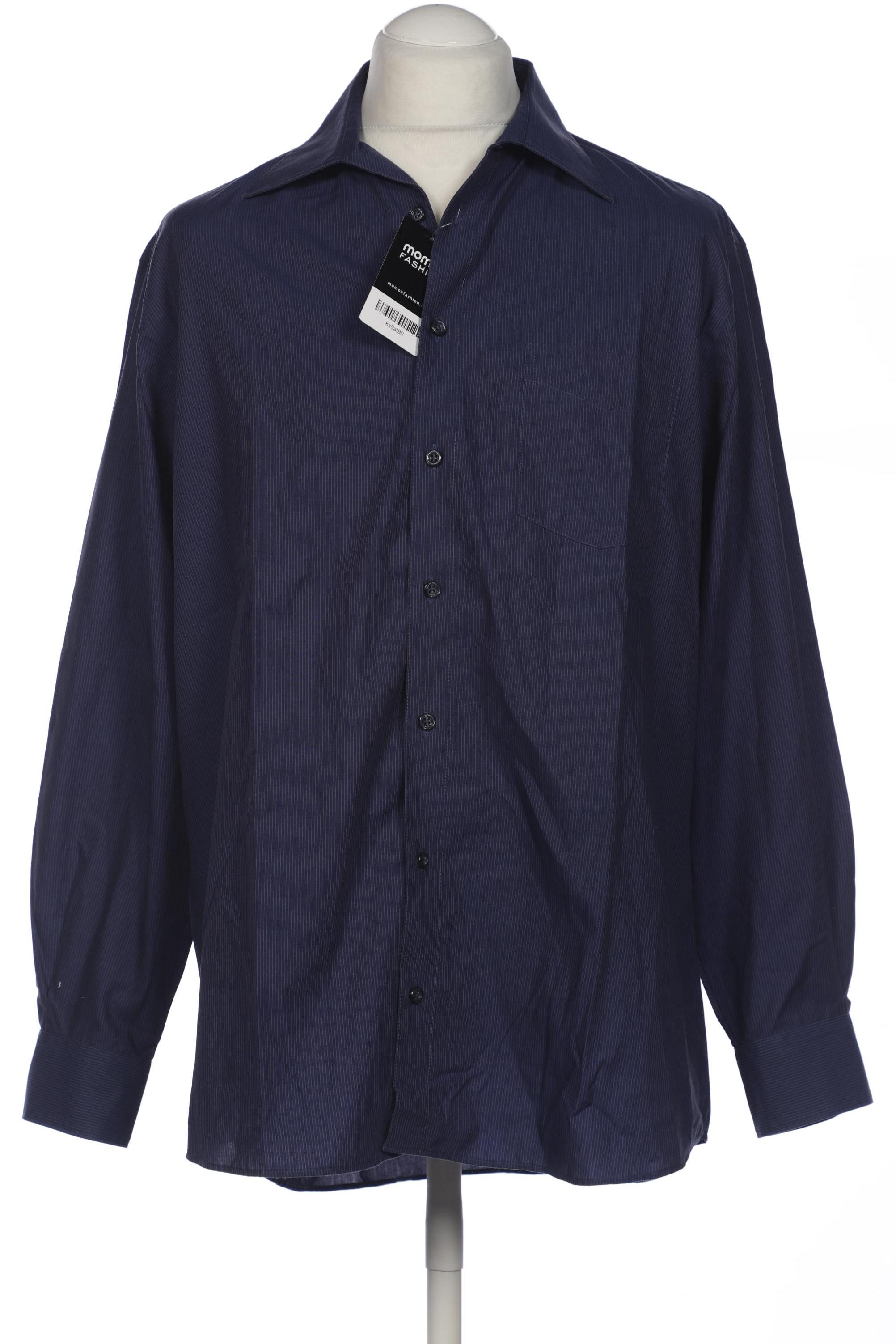 

Walbusch Herren Hemd, marineblau, Gr. 52