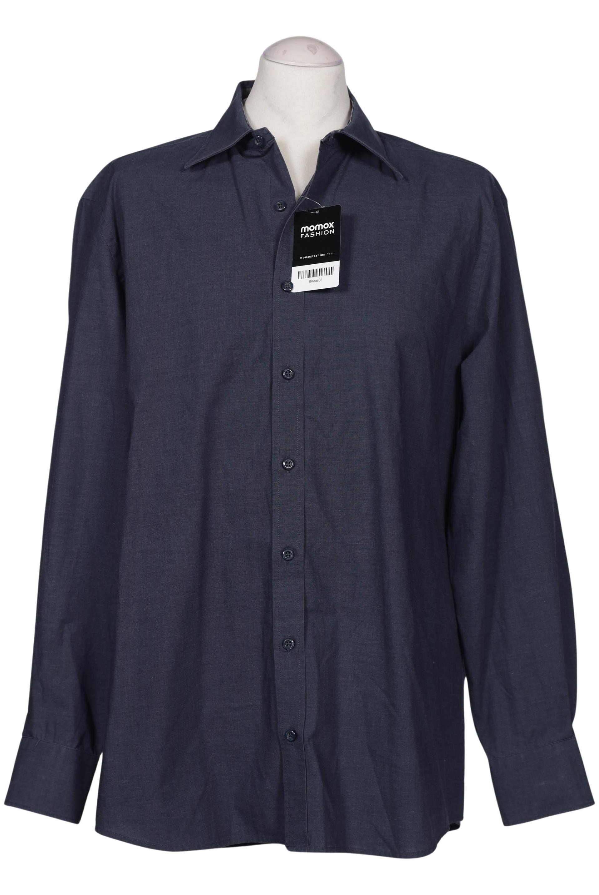

Walbusch Herren Hemd, marineblau, Gr. 52