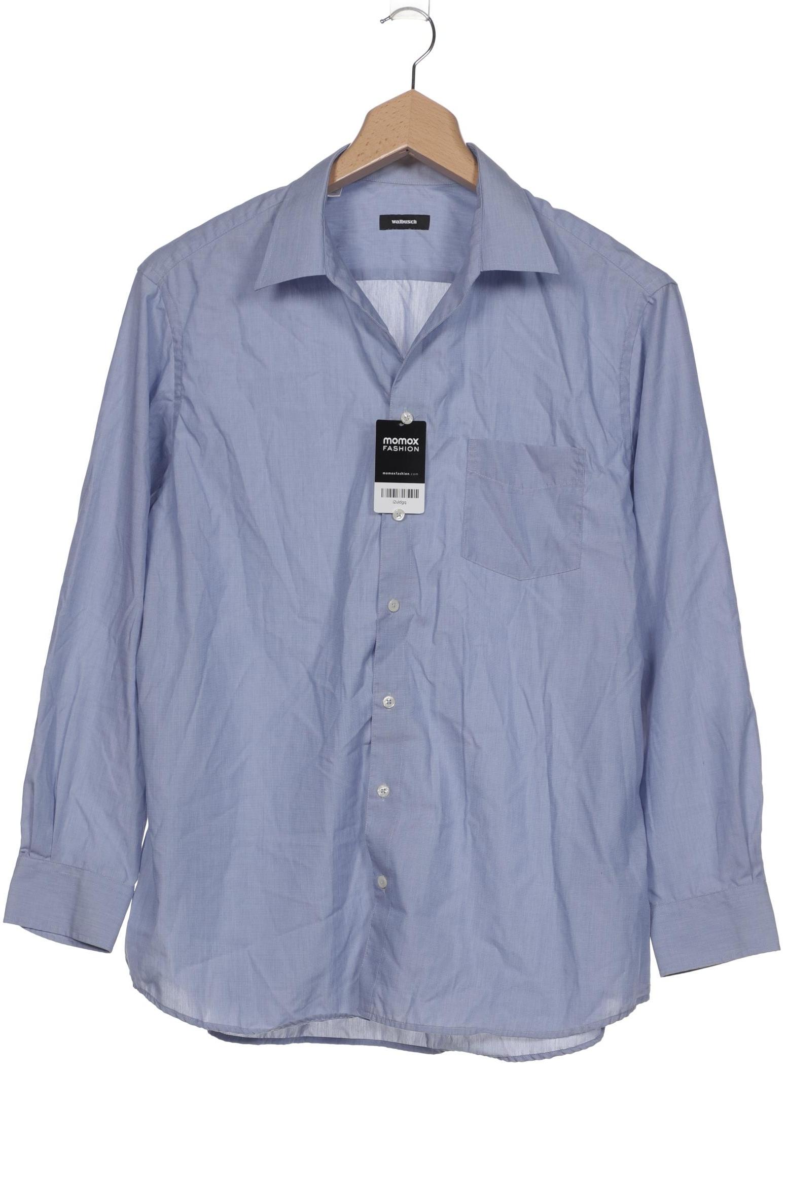 

Walbusch Herren Hemd, blau, Gr. 54