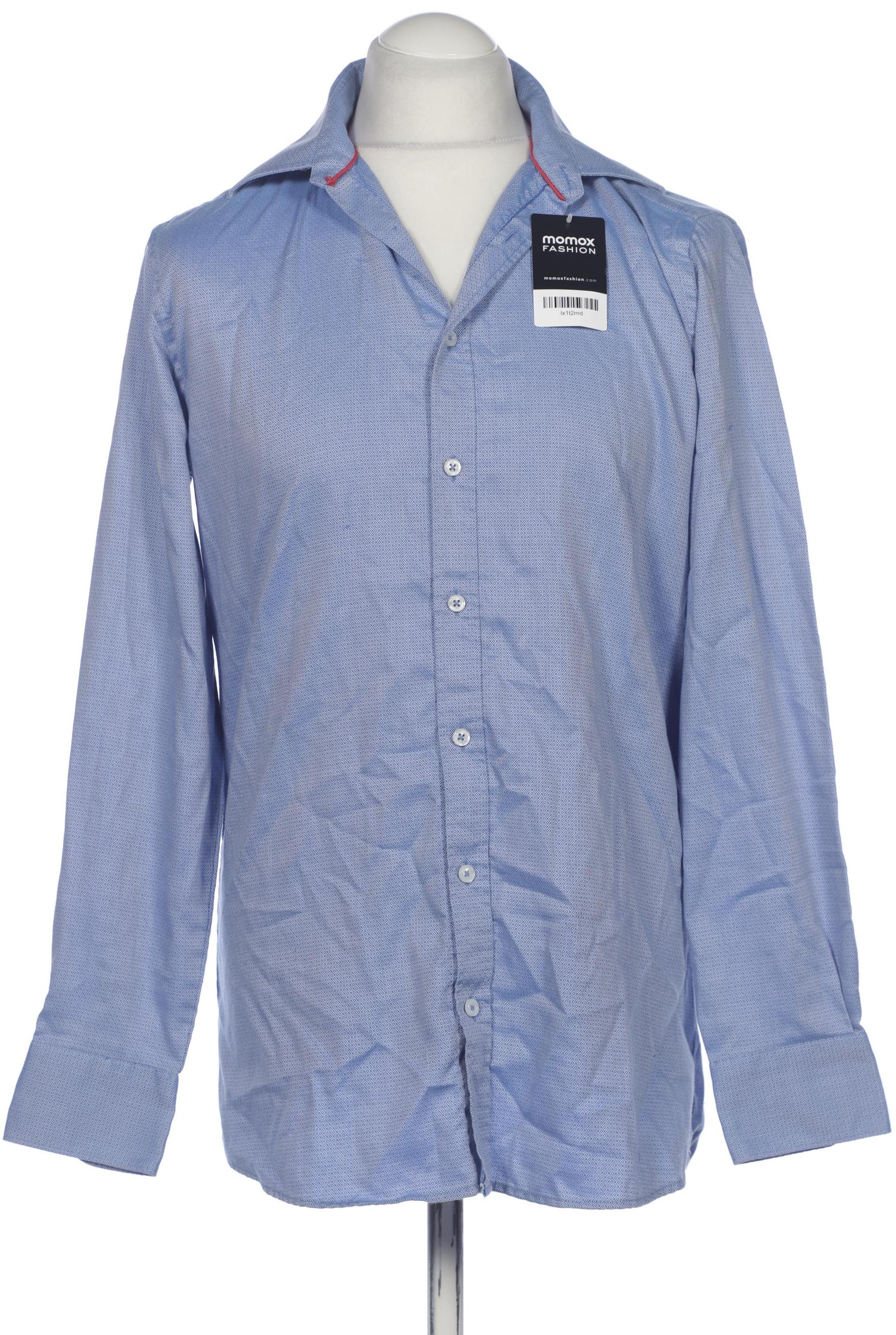 

Walbusch Herren Hemd, blau, Gr. 50