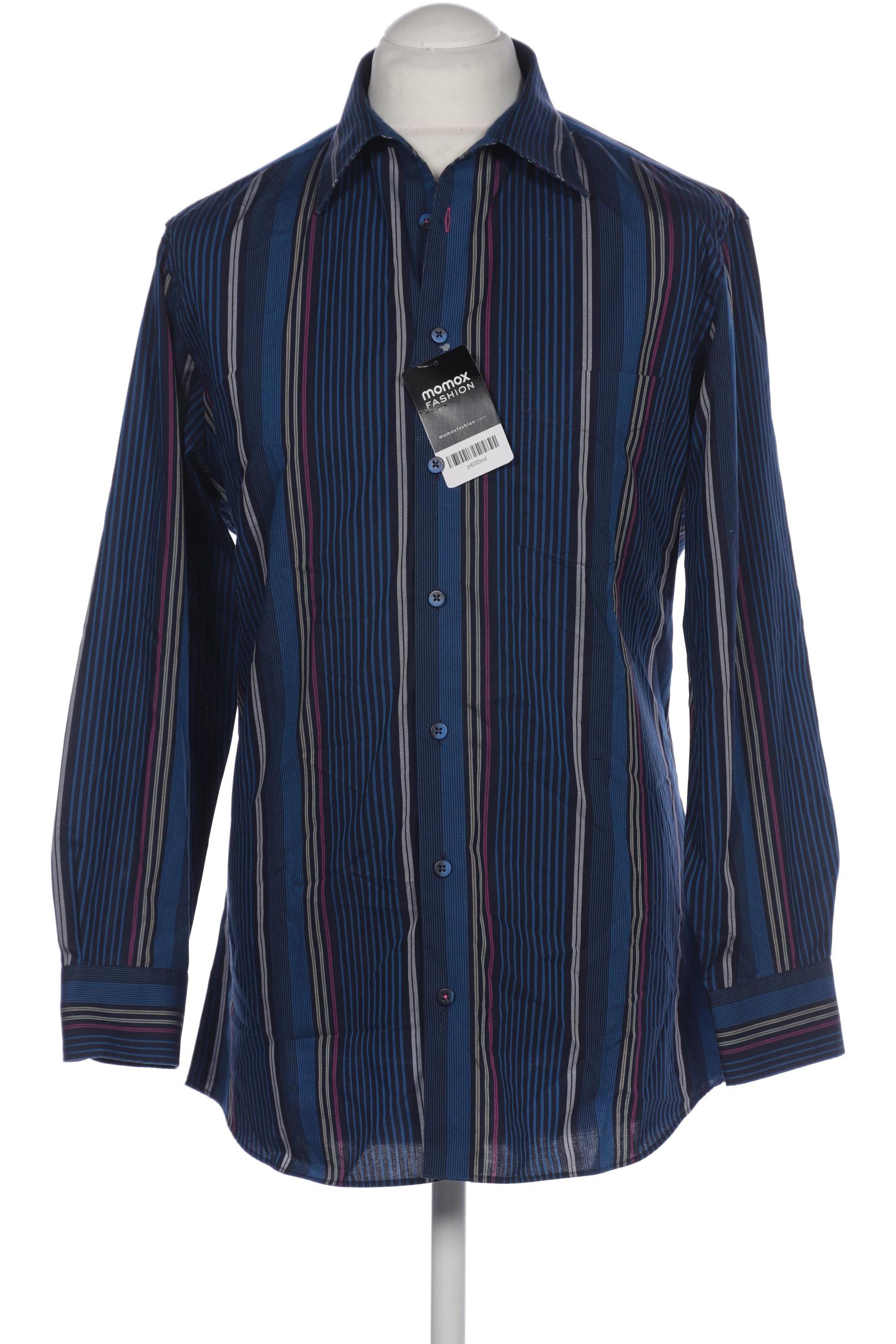 

Walbusch Herren Hemd, marineblau, Gr. 52