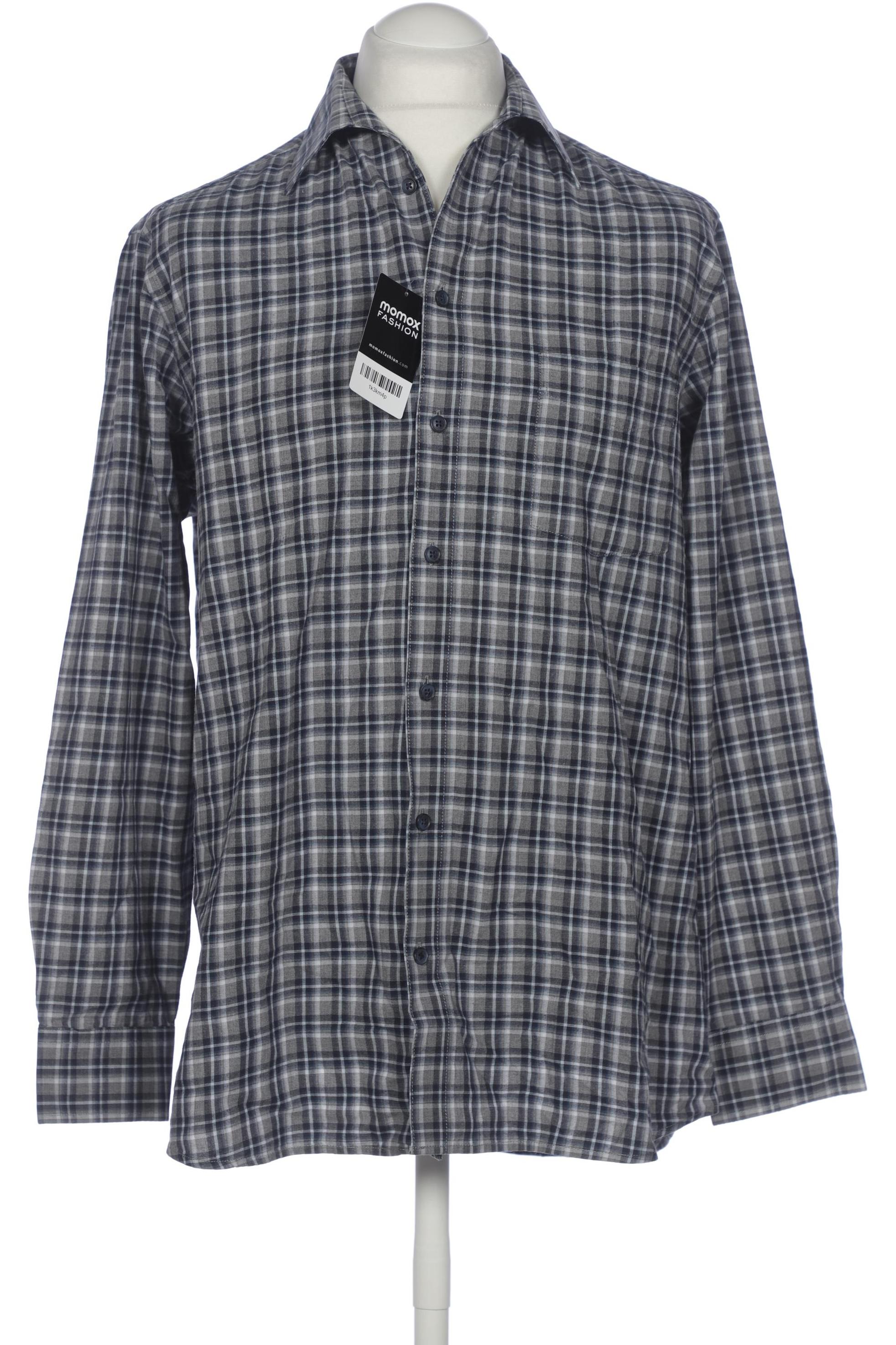 

Walbusch Herren Hemd, marineblau, Gr. 48