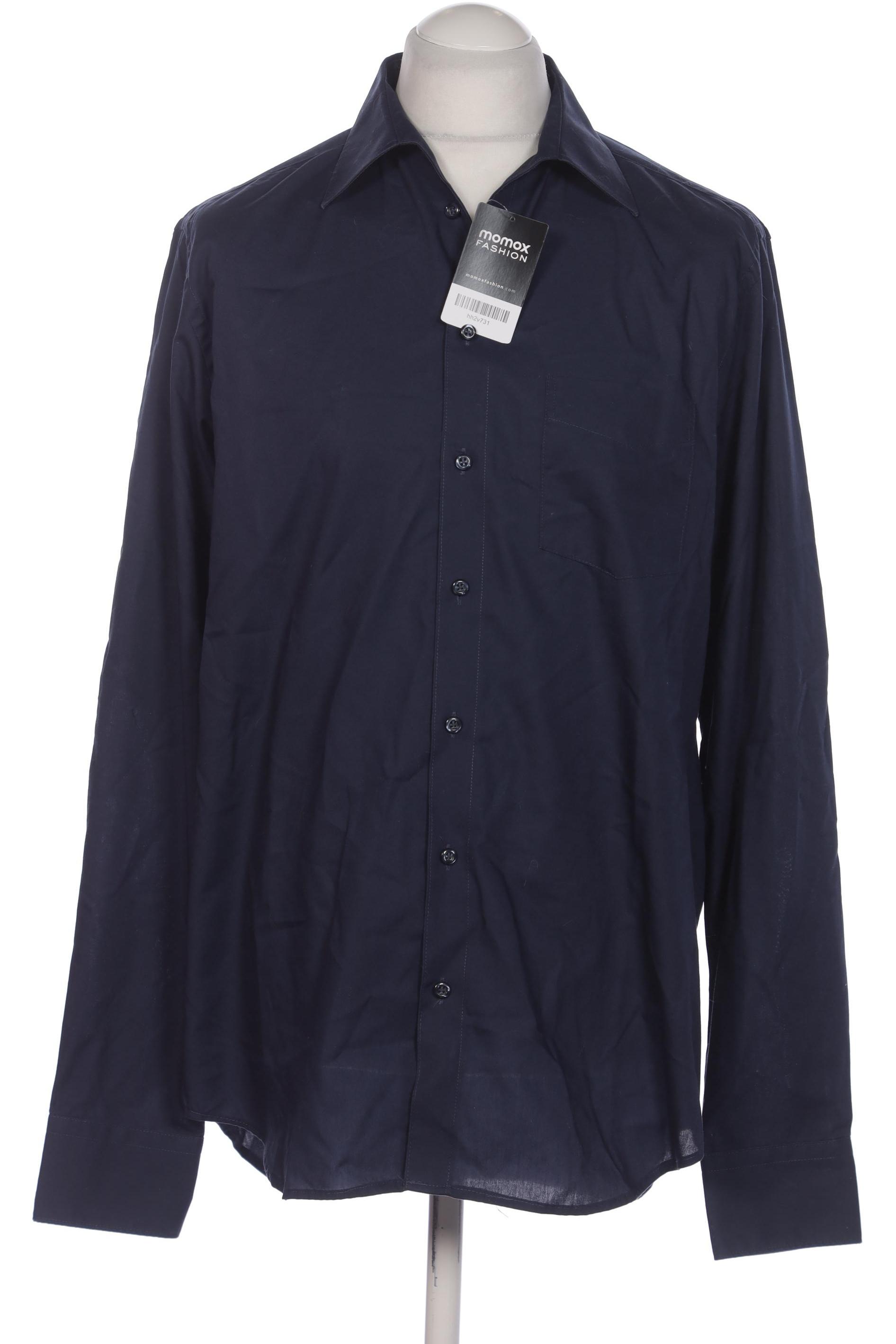 

Walbusch Herren Hemd, marineblau, Gr. 52