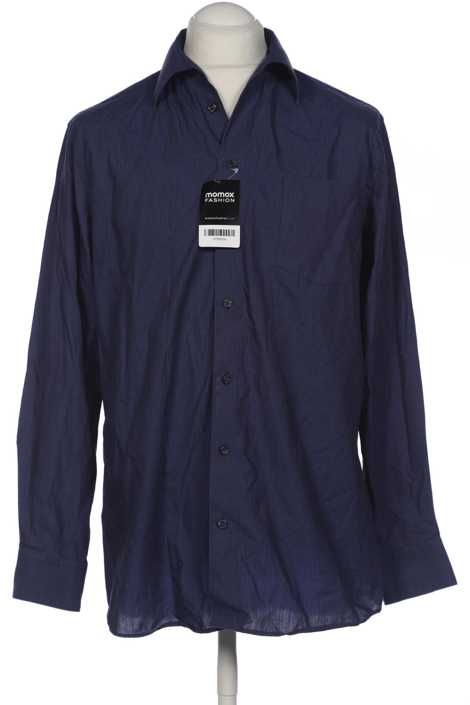 

Walbusch Herren Hemd, marineblau, Gr. 50