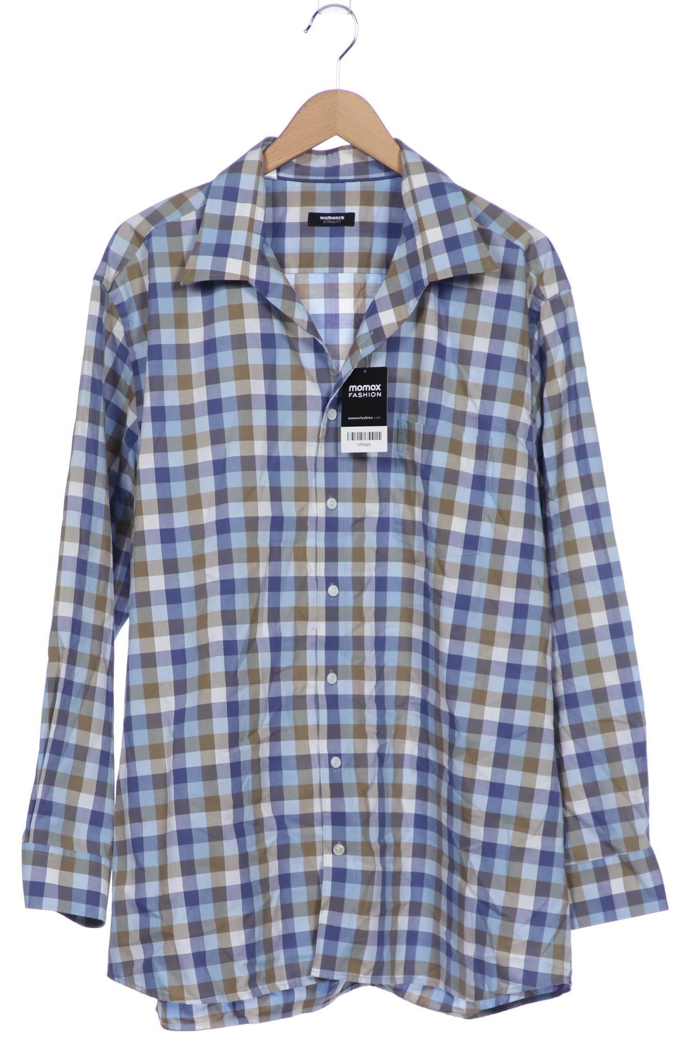 

Walbusch Herren Hemd, blau, Gr. 58