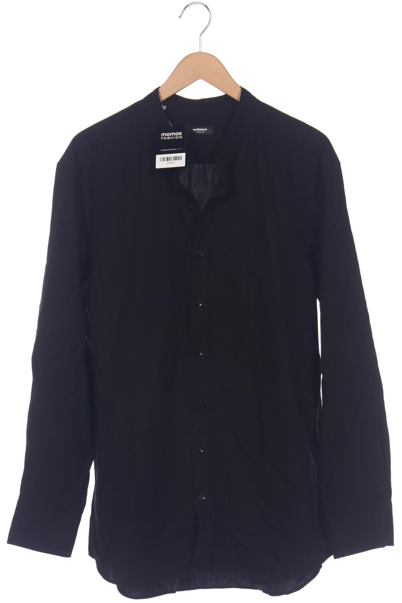

Walbusch Herren Hemd, schwarz, Gr. 56