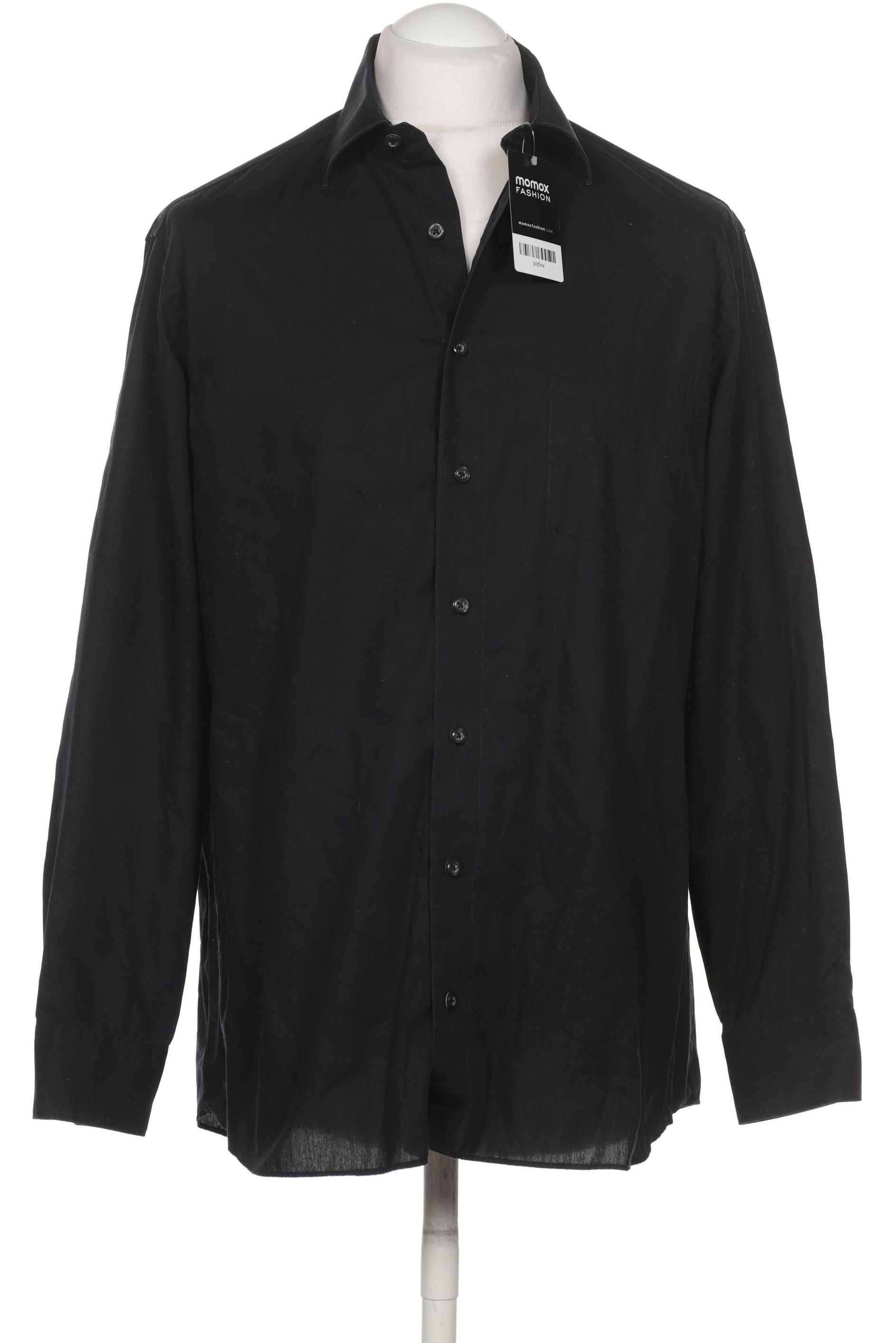 

Walbusch Herren Hemd, schwarz, Gr. 52