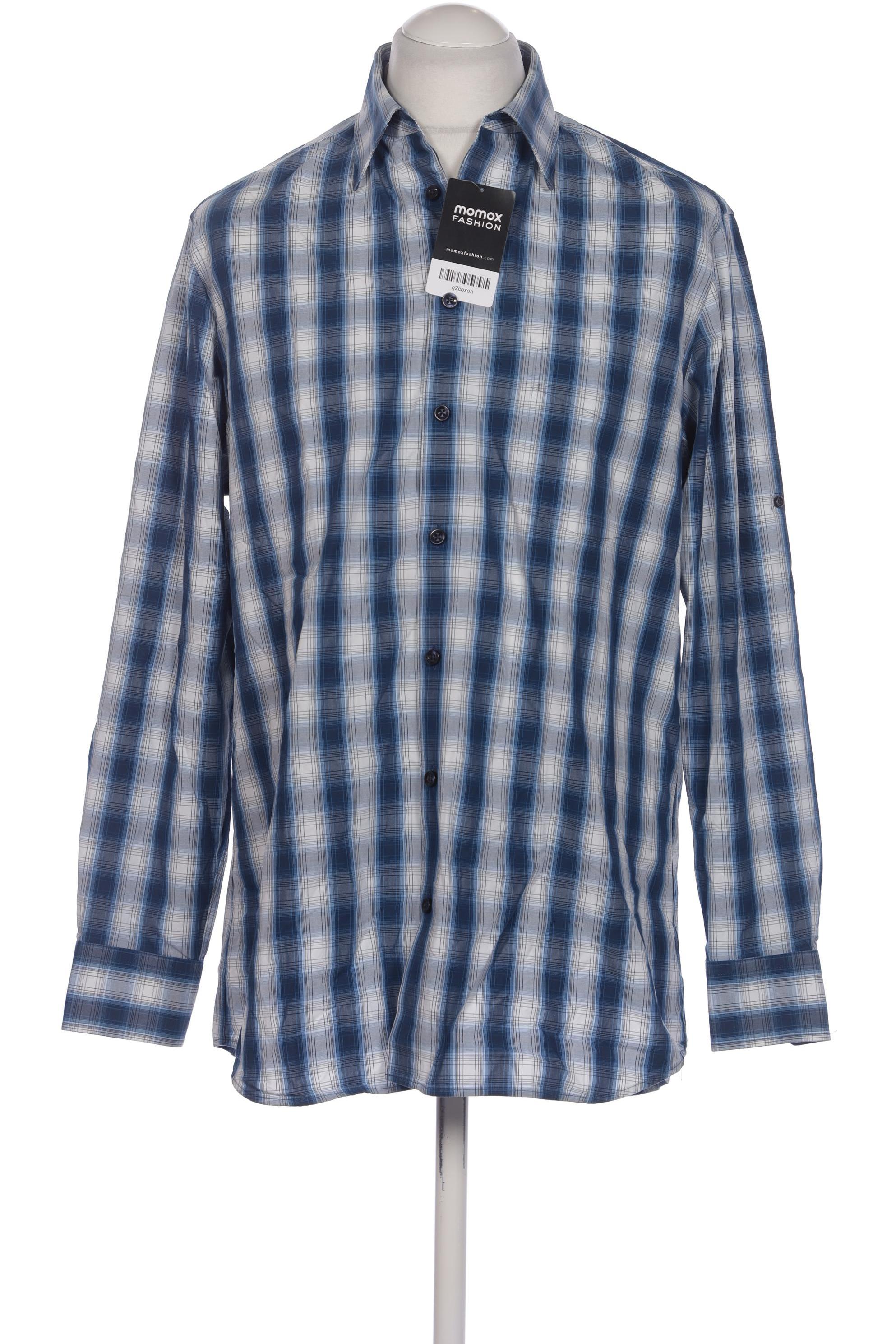 

Walbusch Herren Hemd, marineblau, Gr. 48