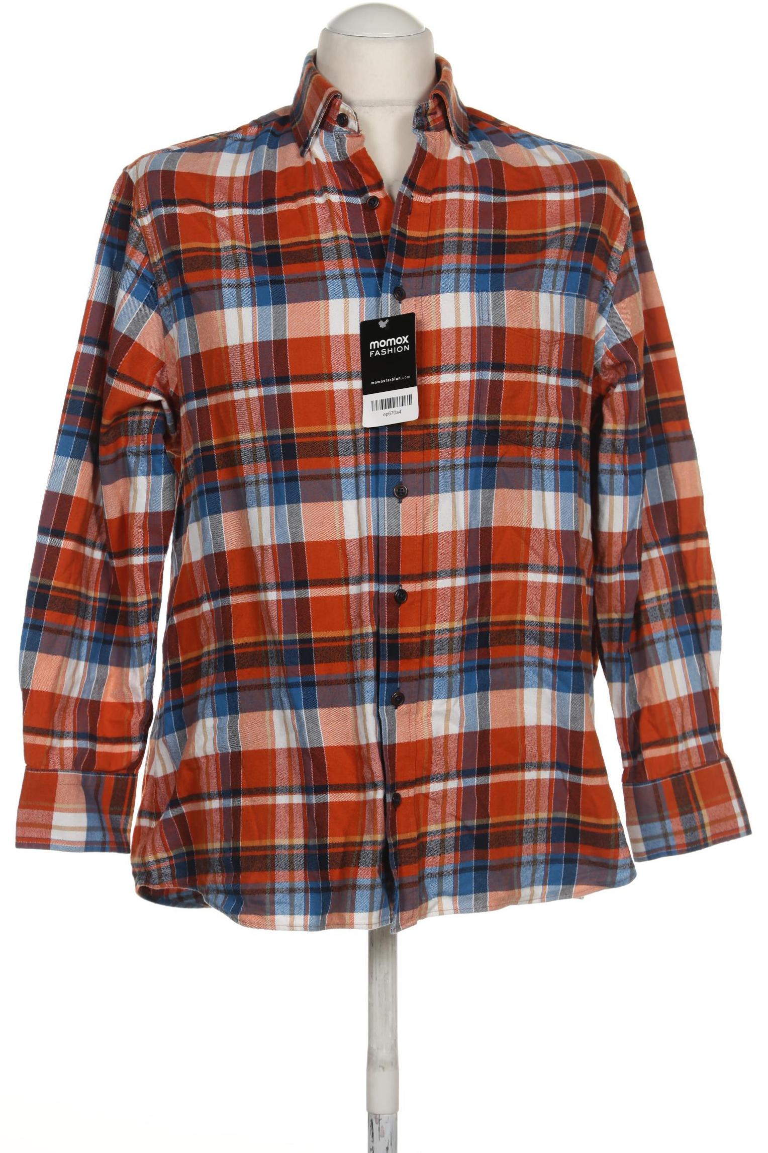 

Walbusch Herren Hemd, orange, Gr. 48