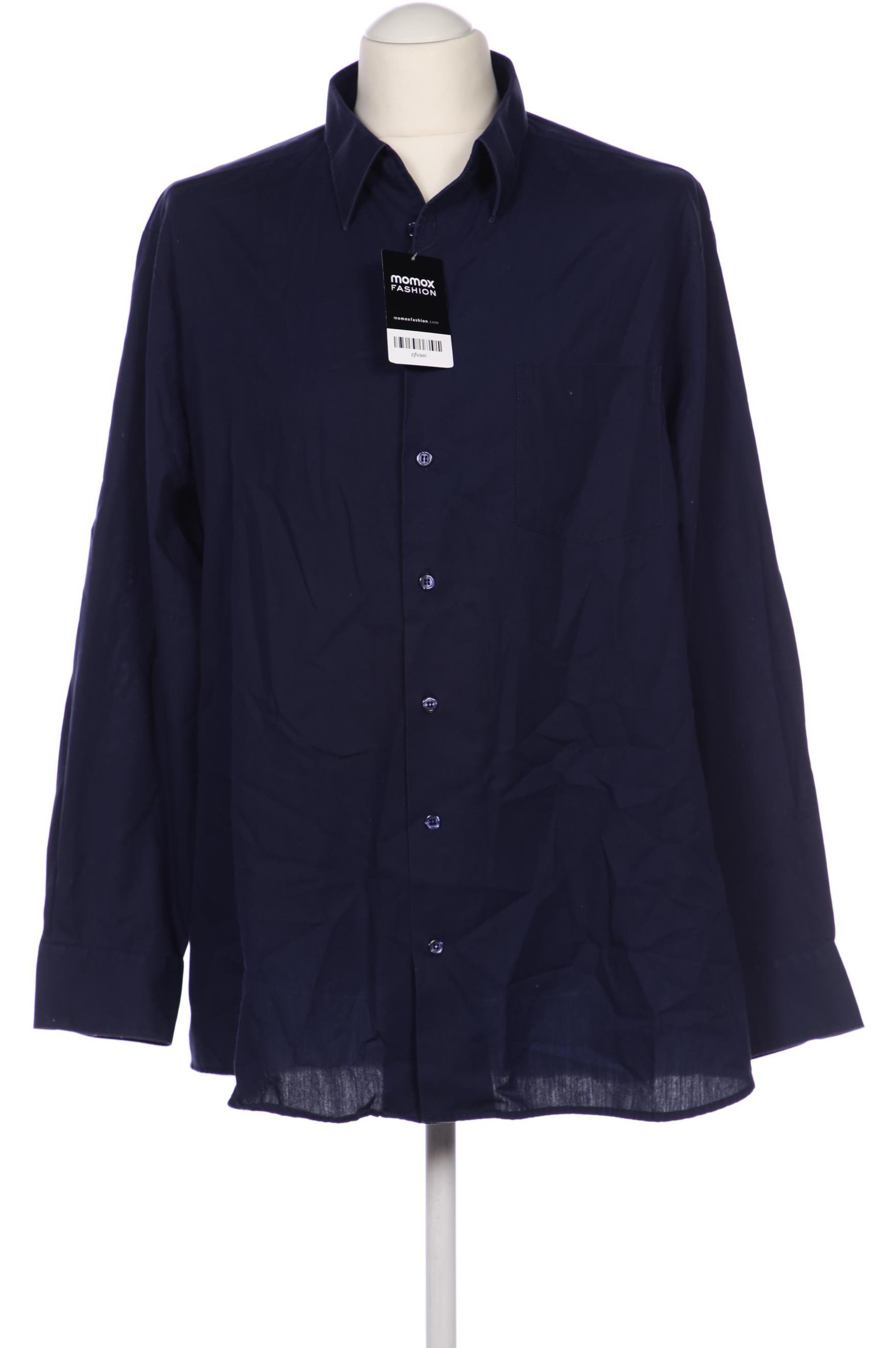 

Walbusch Herren Hemd, marineblau, Gr. 52
