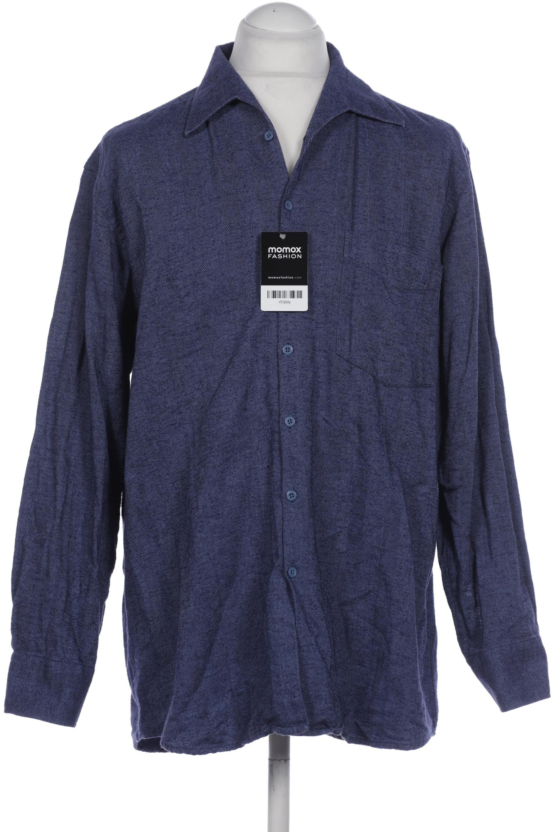 

Walbusch Herren Hemd, marineblau, Gr. 52