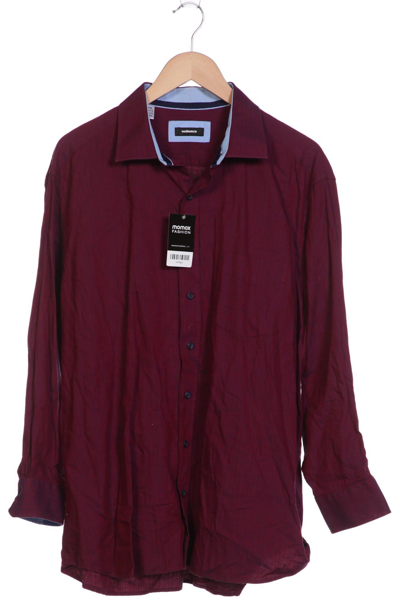 

Walbusch Herren Hemd, bordeaux, Gr. 56