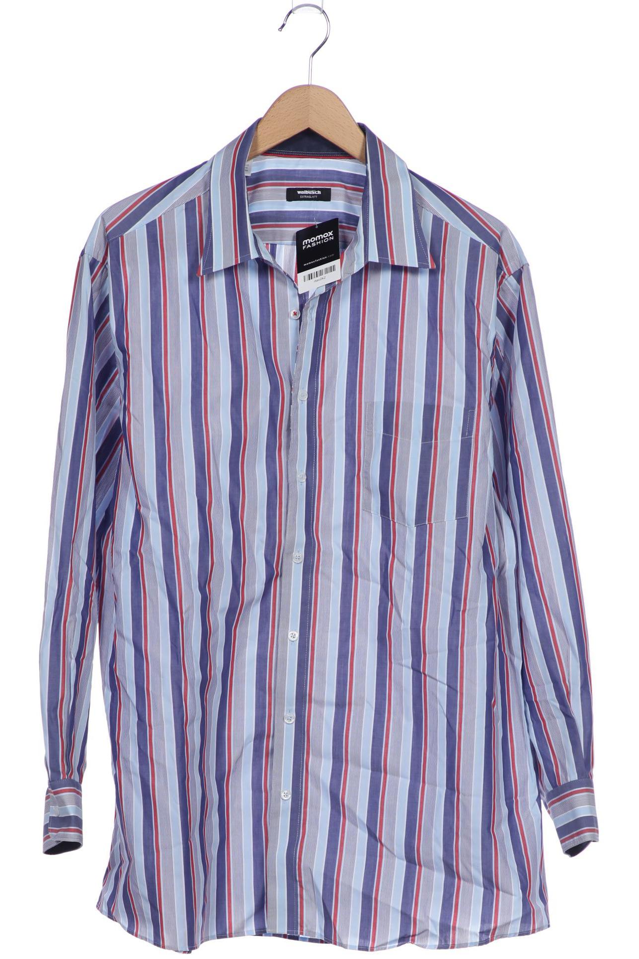 

Walbusch Herren Hemd, blau, Gr. 56