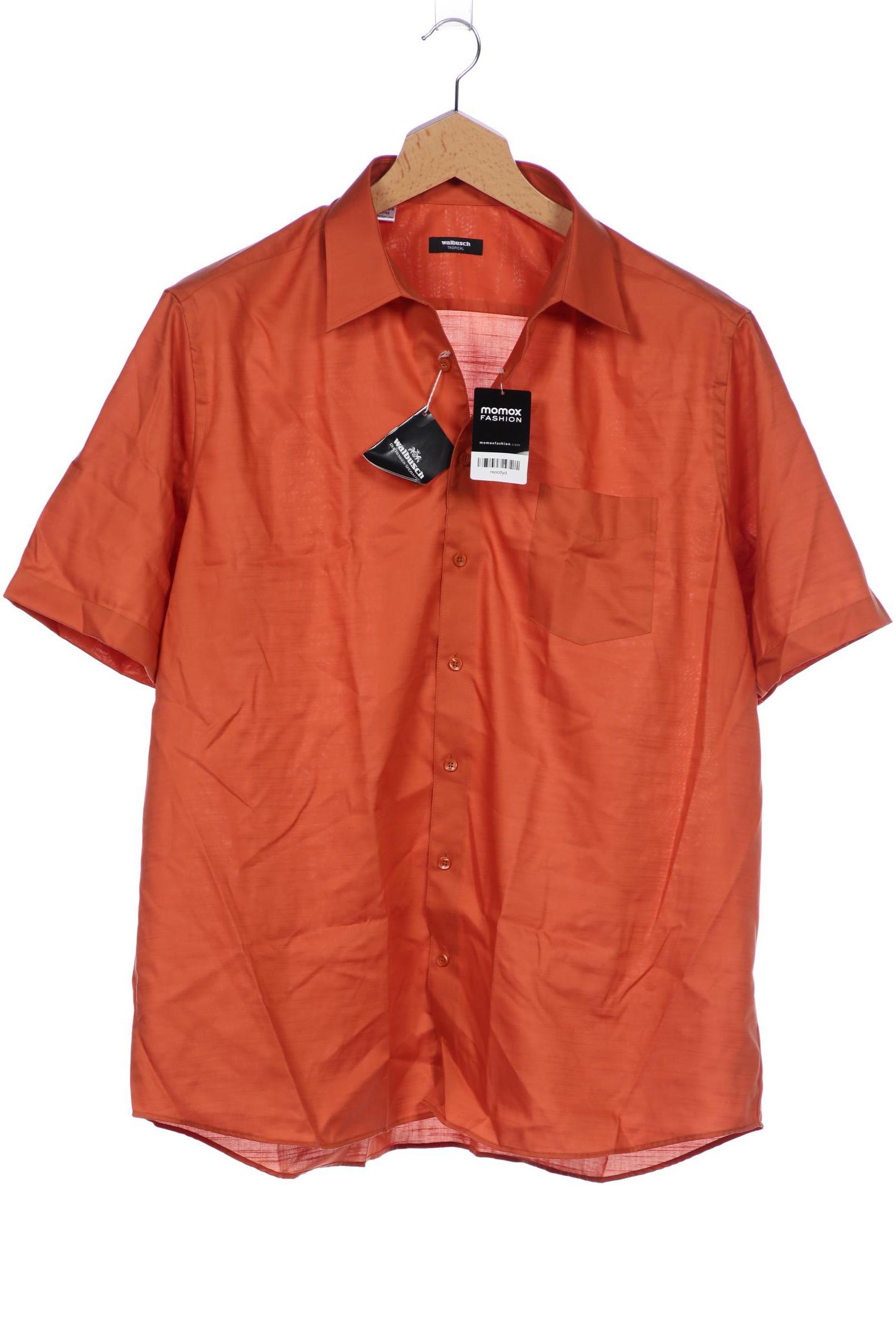 

Walbusch Herren Hemd, orange, Gr. 58