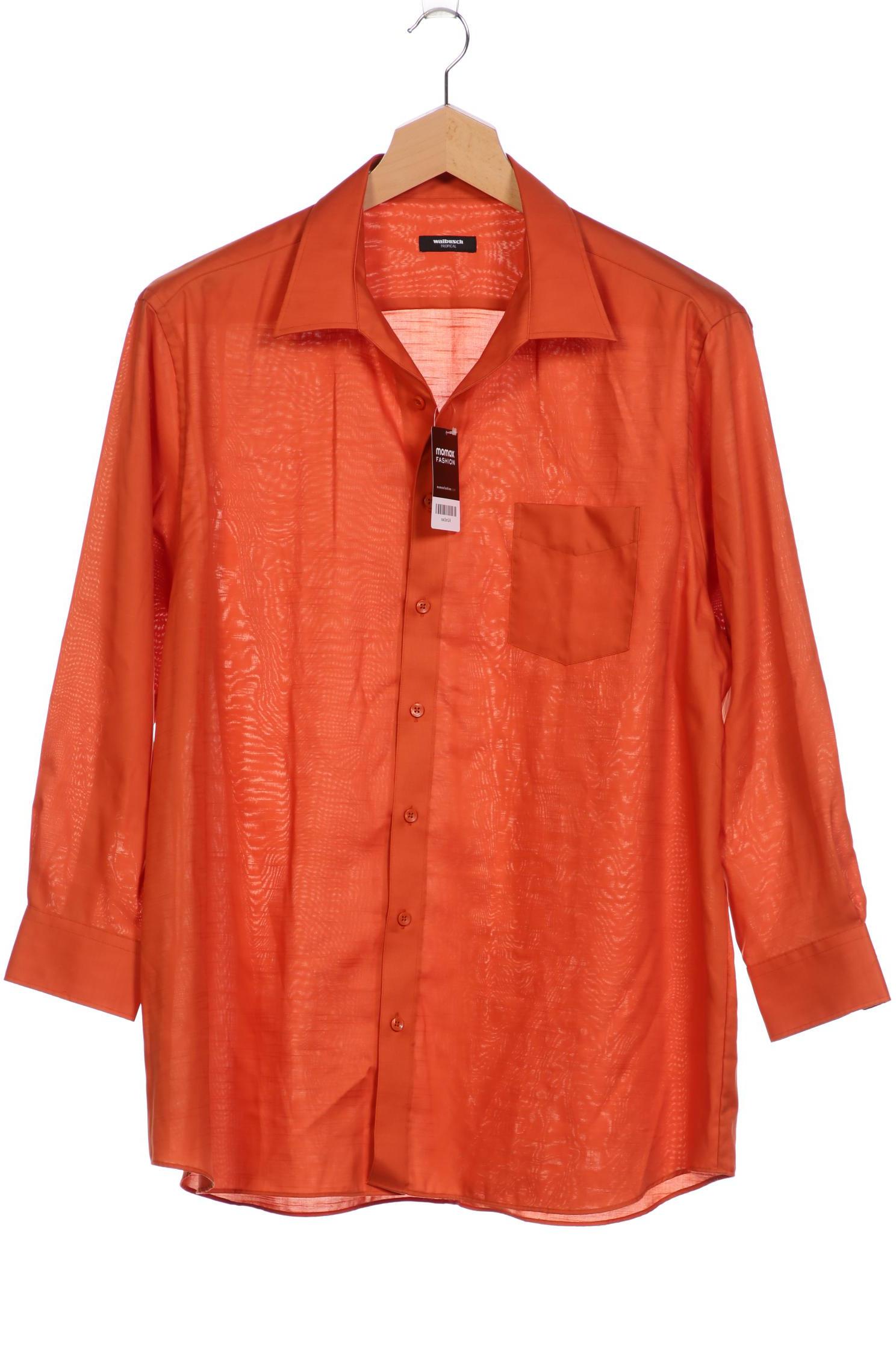 

Walbusch Herren Hemd, orange, Gr. 58