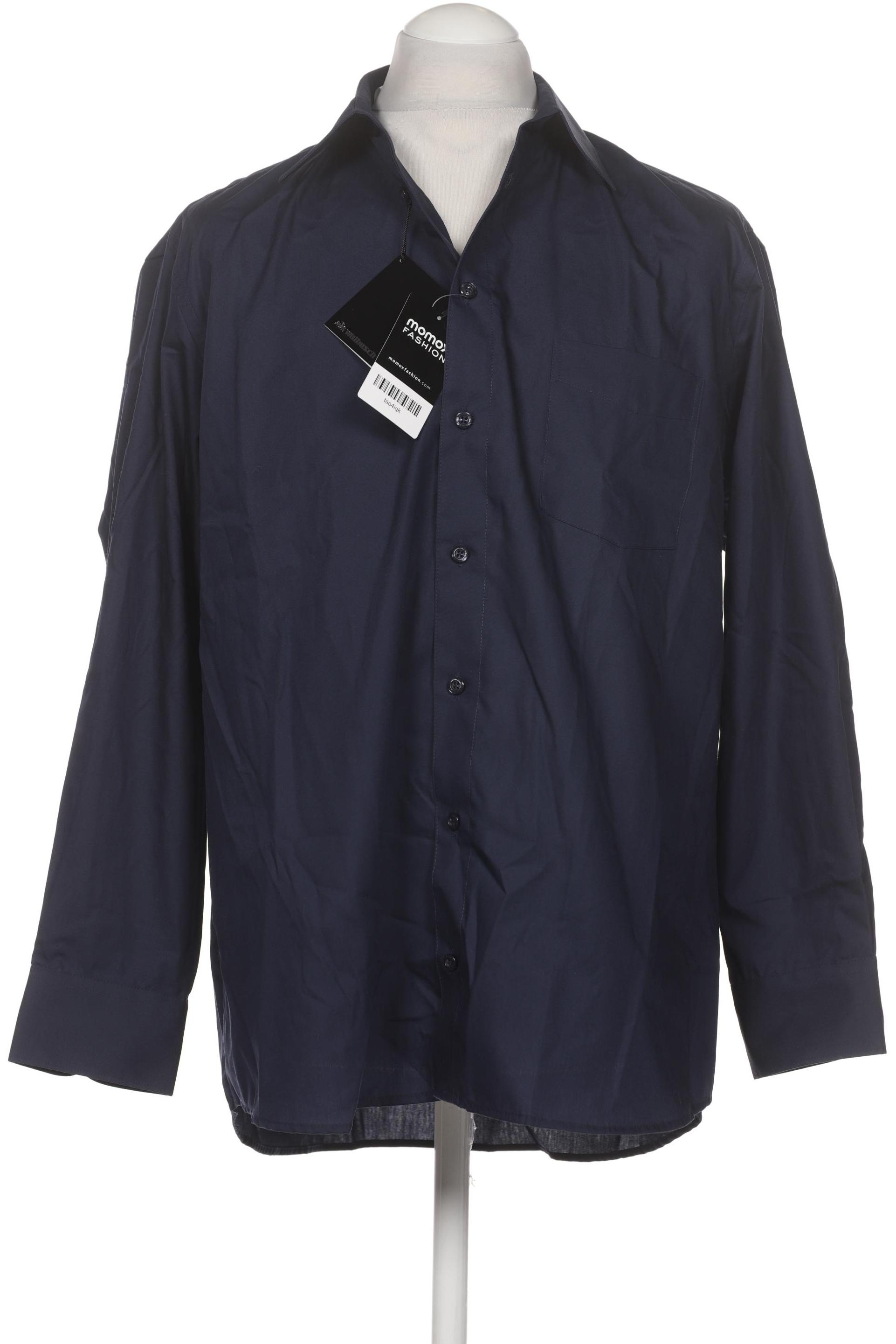 

Walbusch Herren Hemd, marineblau, Gr. 52