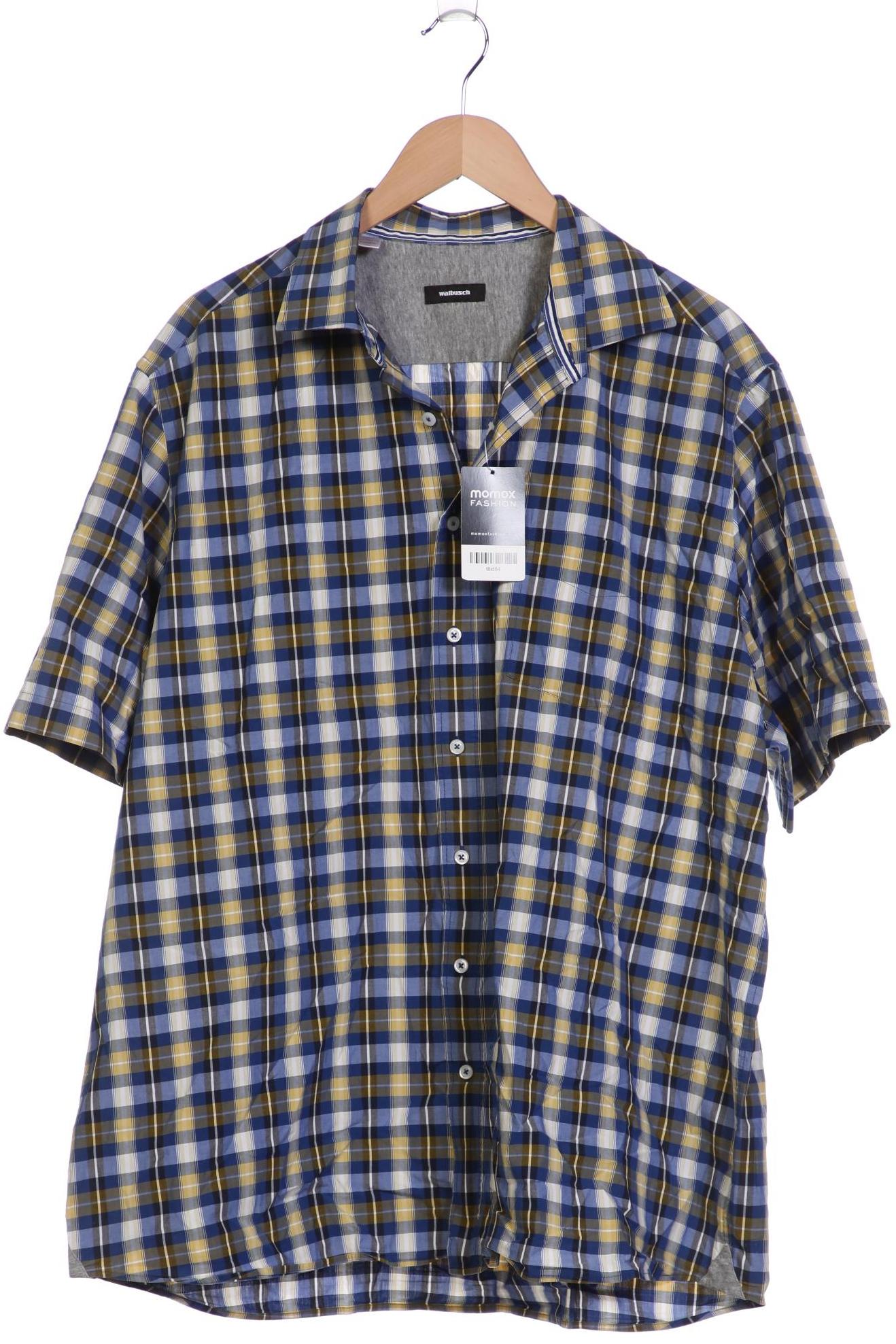 

Walbusch Herren Hemd, marineblau, Gr. 56