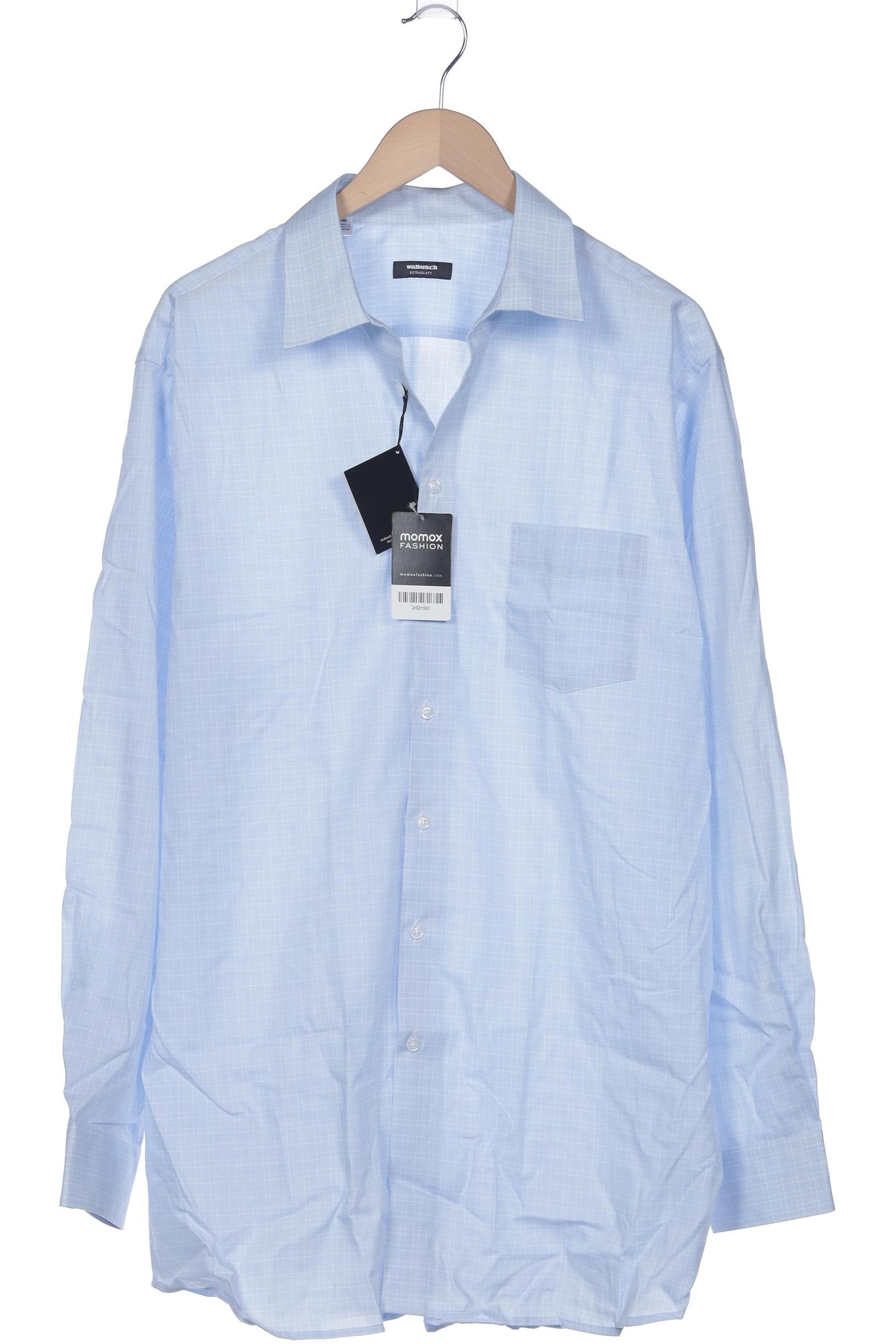 

Walbusch Herren Hemd, hellblau, Gr. 56
