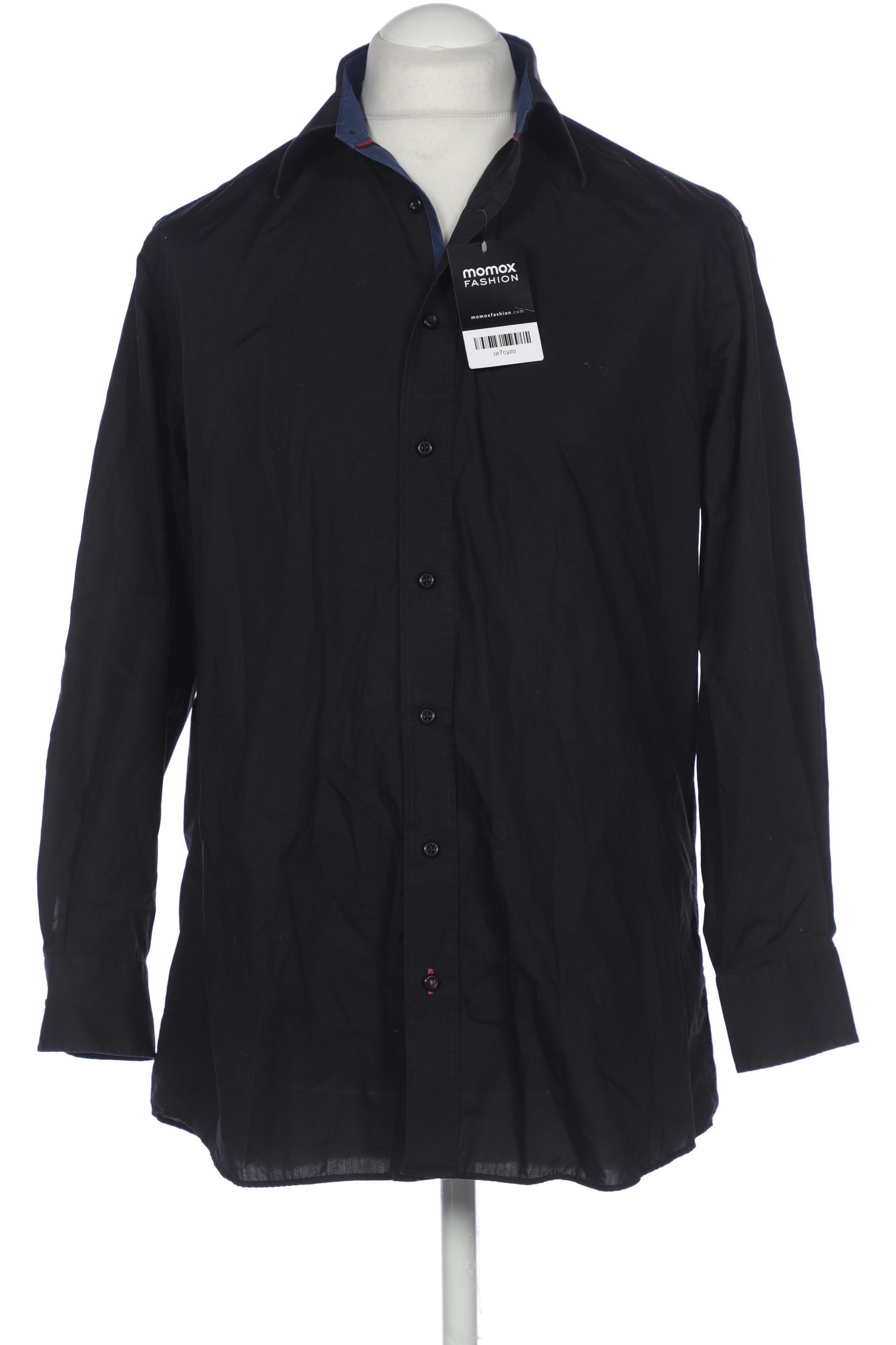 

Walbusch Herren Hemd, schwarz, Gr. 50