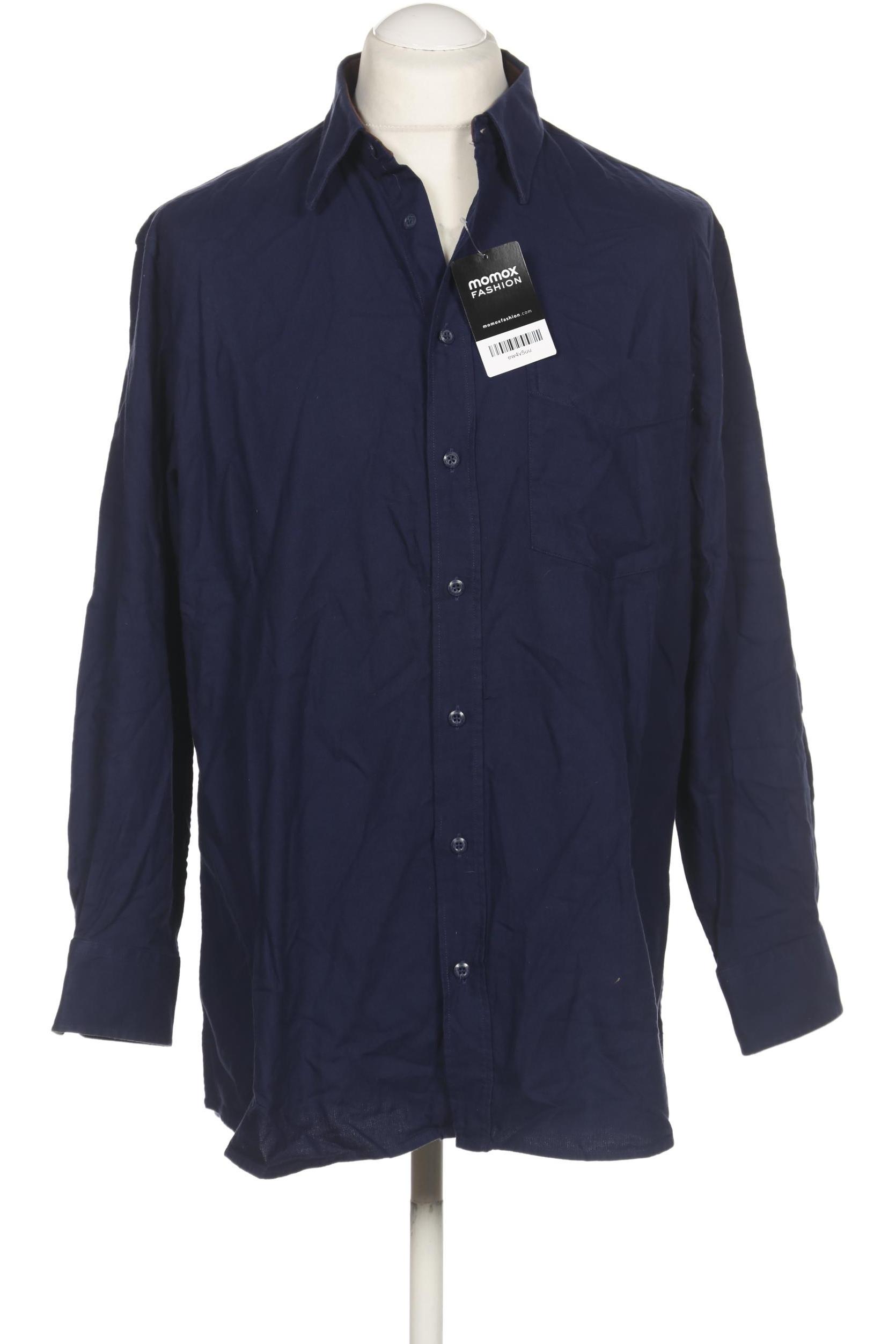 

Walbusch Herren Hemd, marineblau, Gr. 52