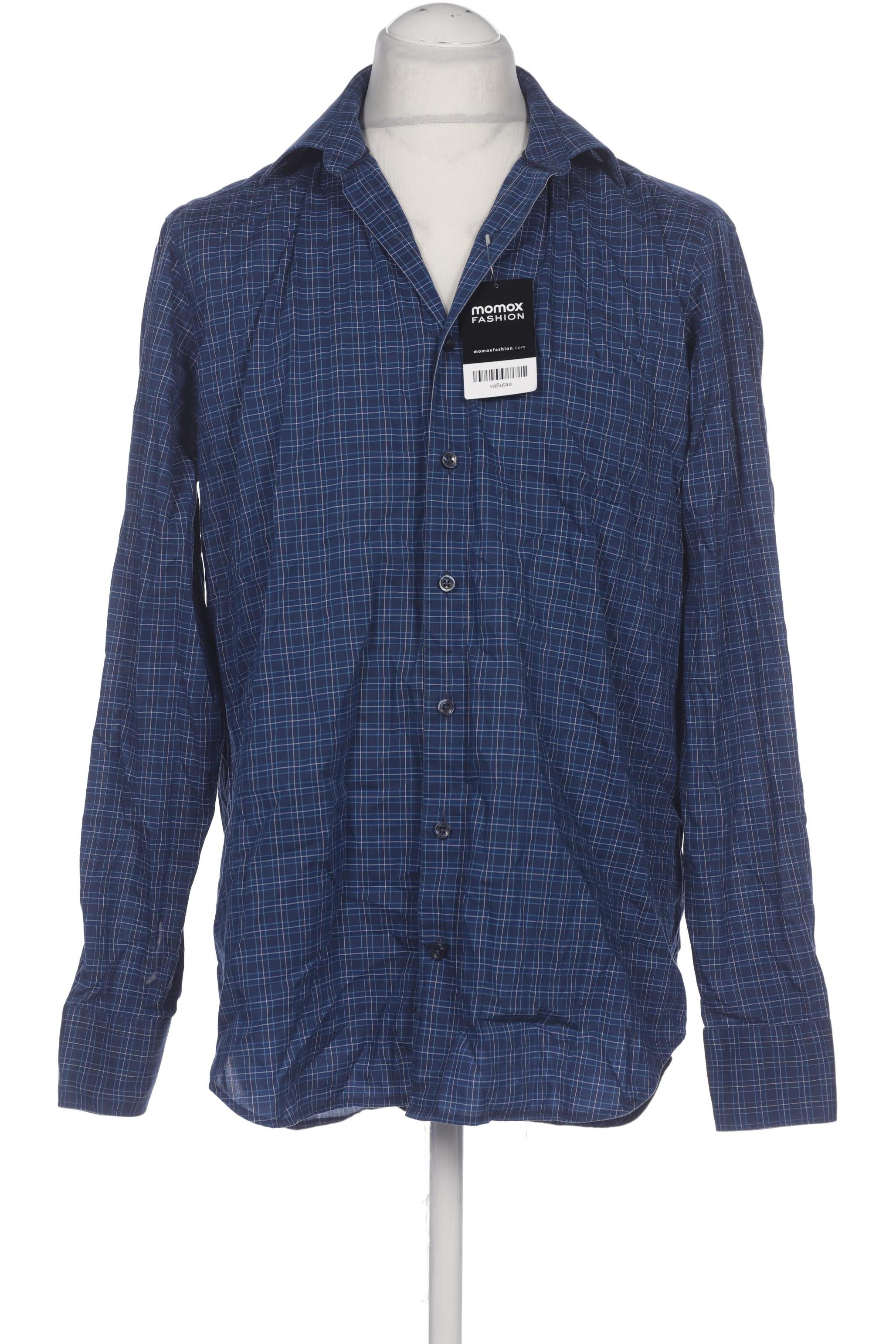 

Walbusch Herren Hemd, marineblau, Gr. 52