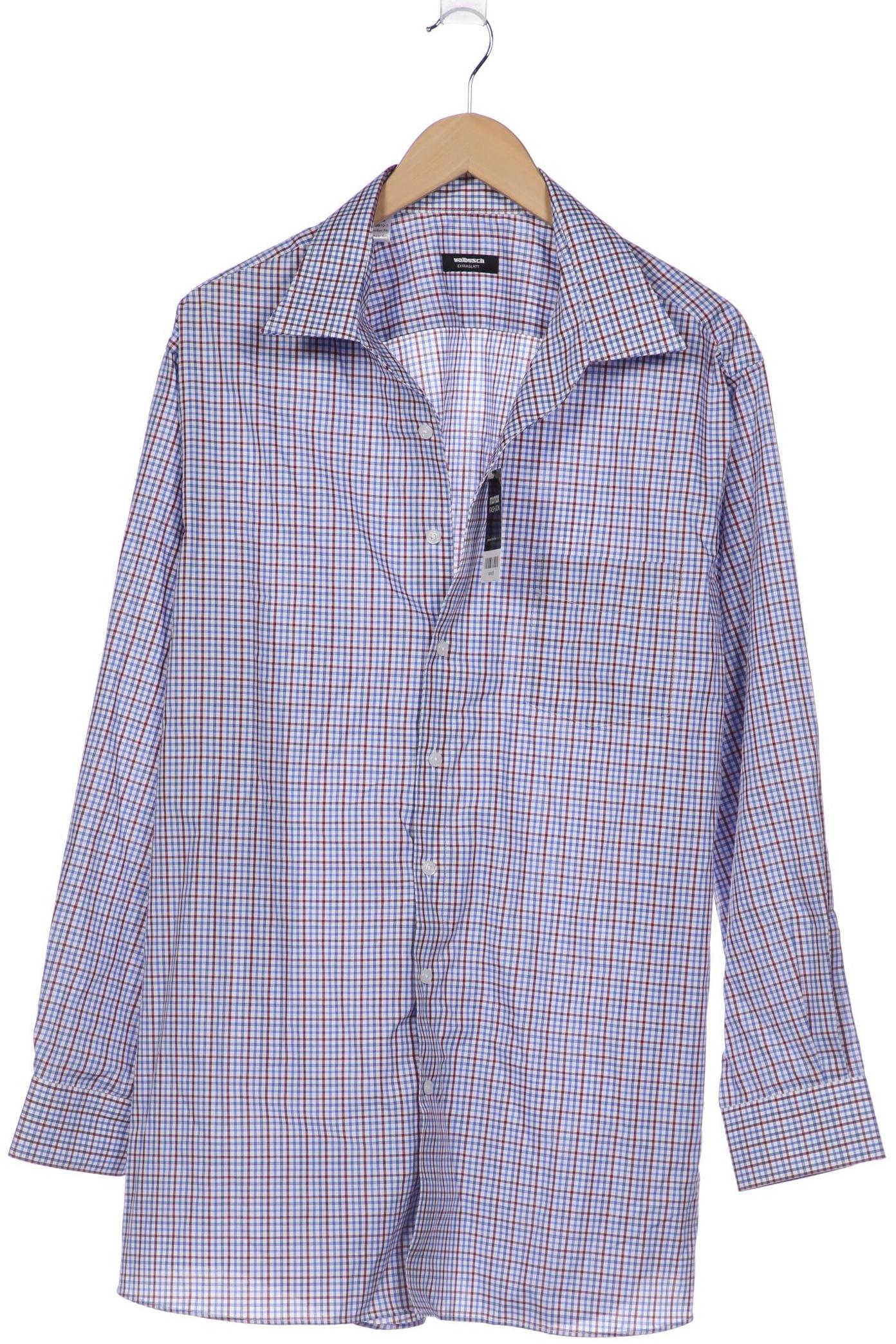 

Walbusch Herren Hemd, blau