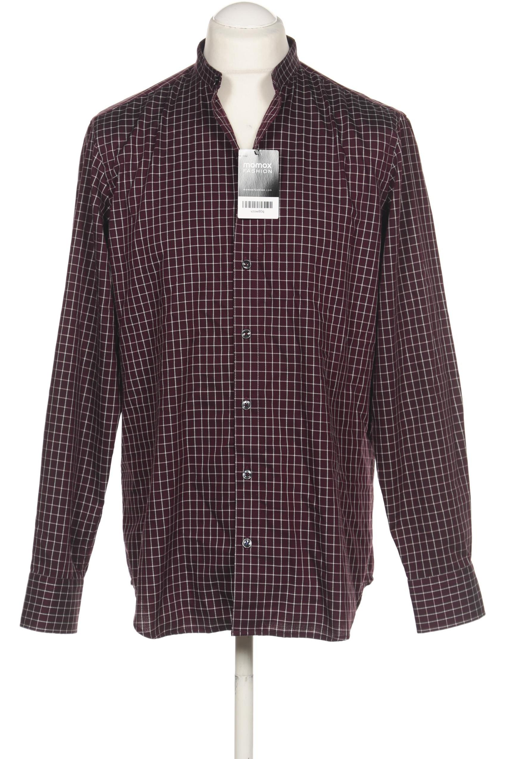 

Walbusch Herren Hemd, bordeaux, Gr. 52