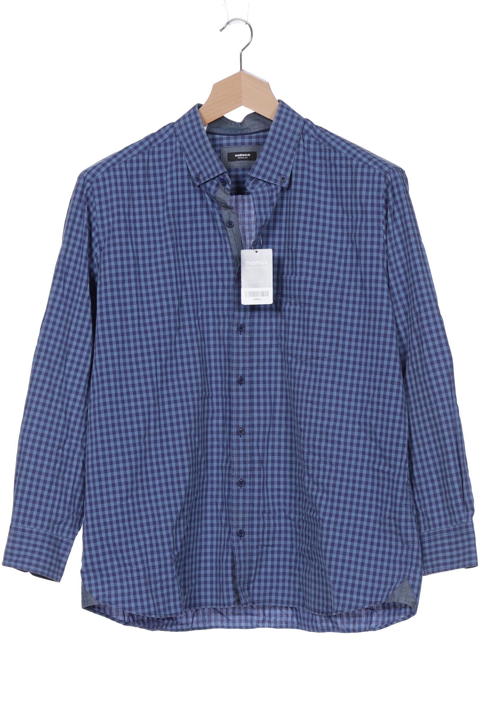 

Walbusch Herren Hemd, blau, Gr. 58