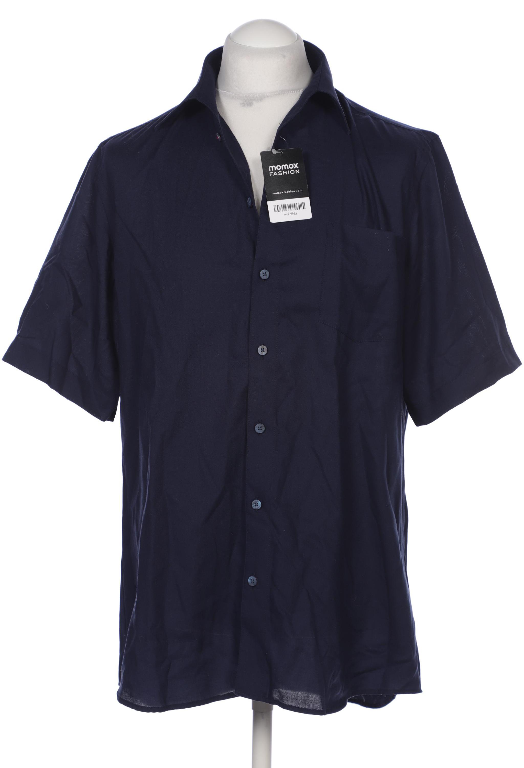 

Walbusch Herren Hemd, marineblau, Gr. 50