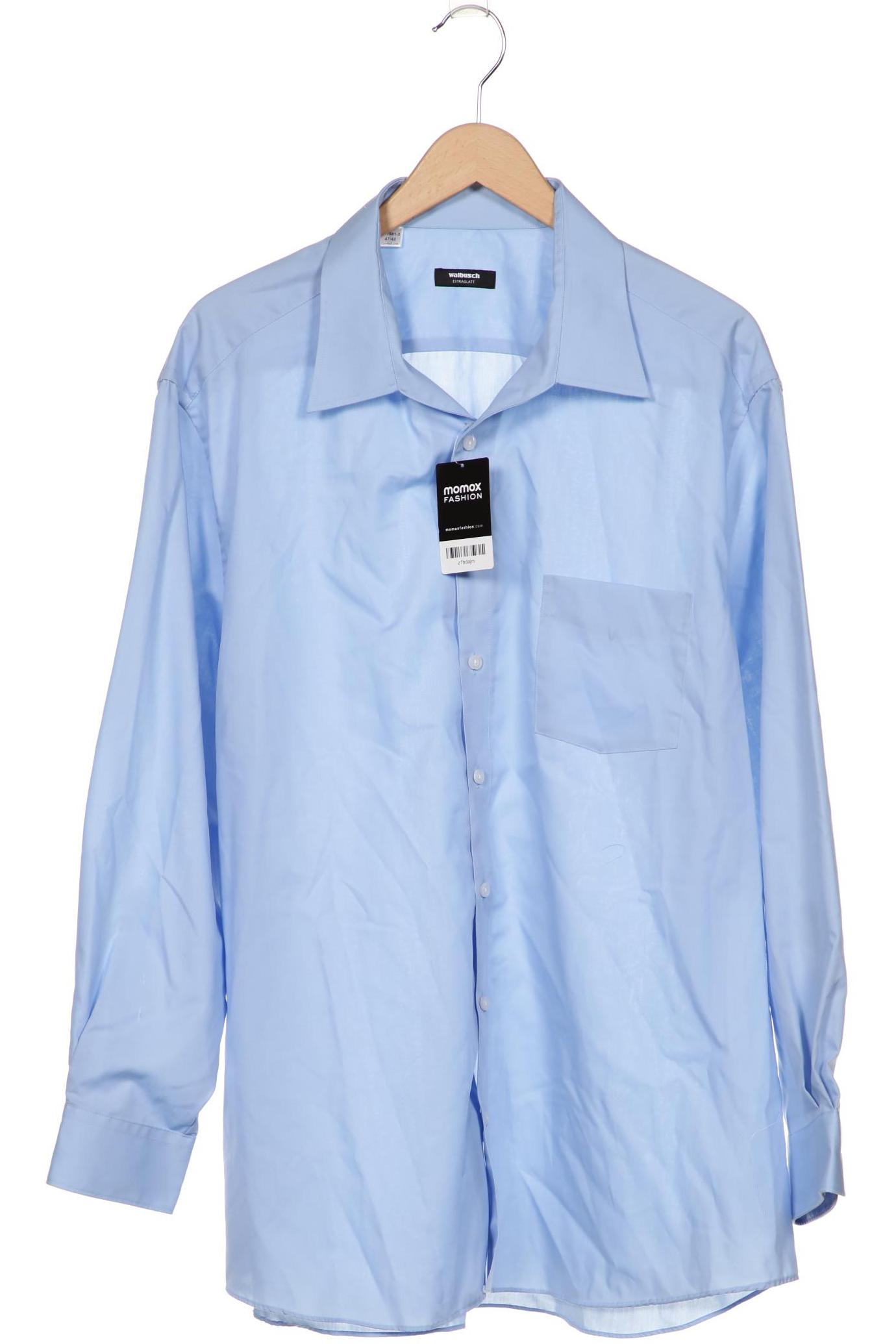 

Walbusch Herren Hemd, blau, Gr. 58