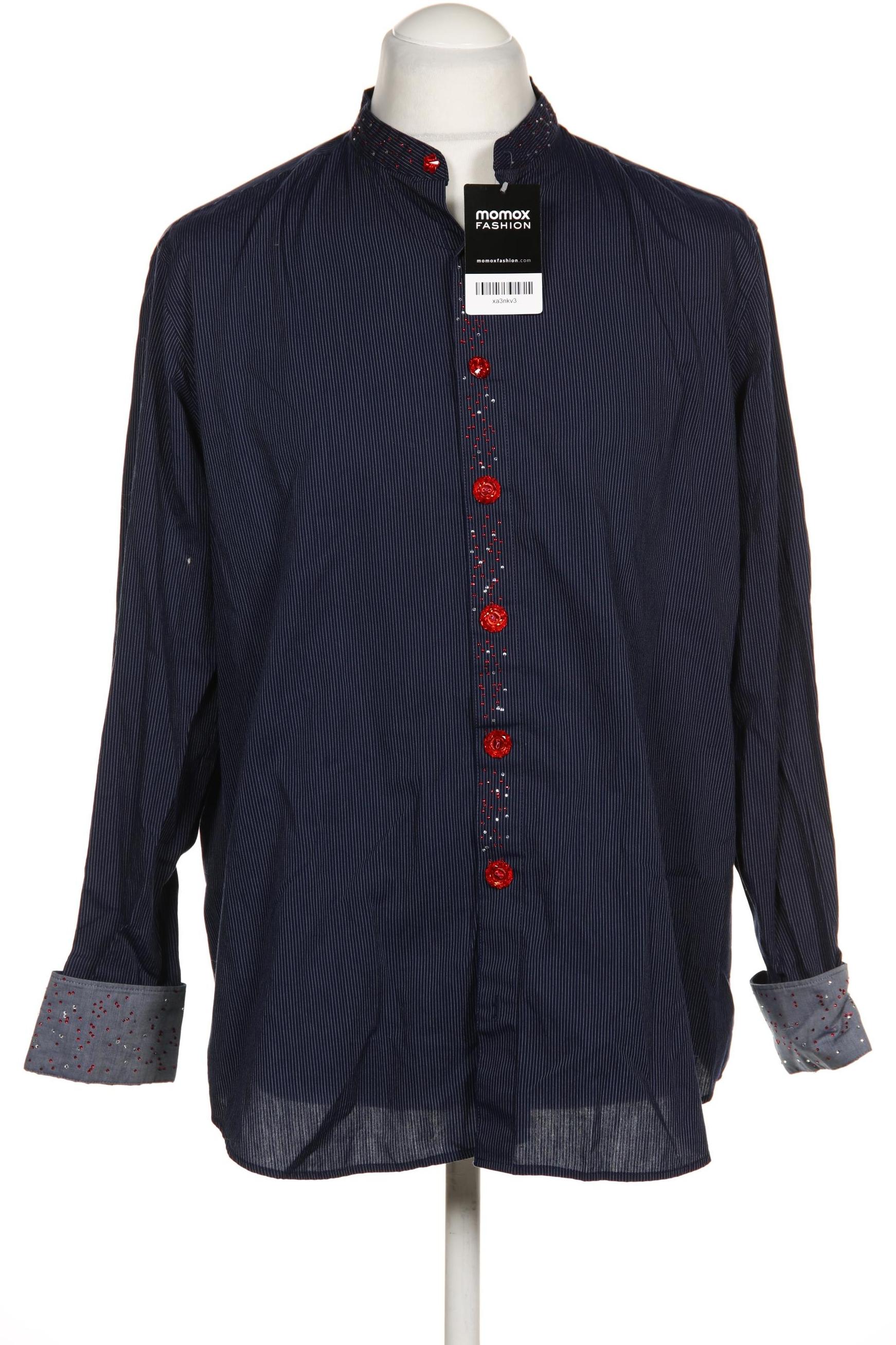 

Walbusch Herren Hemd, marineblau, Gr. 52