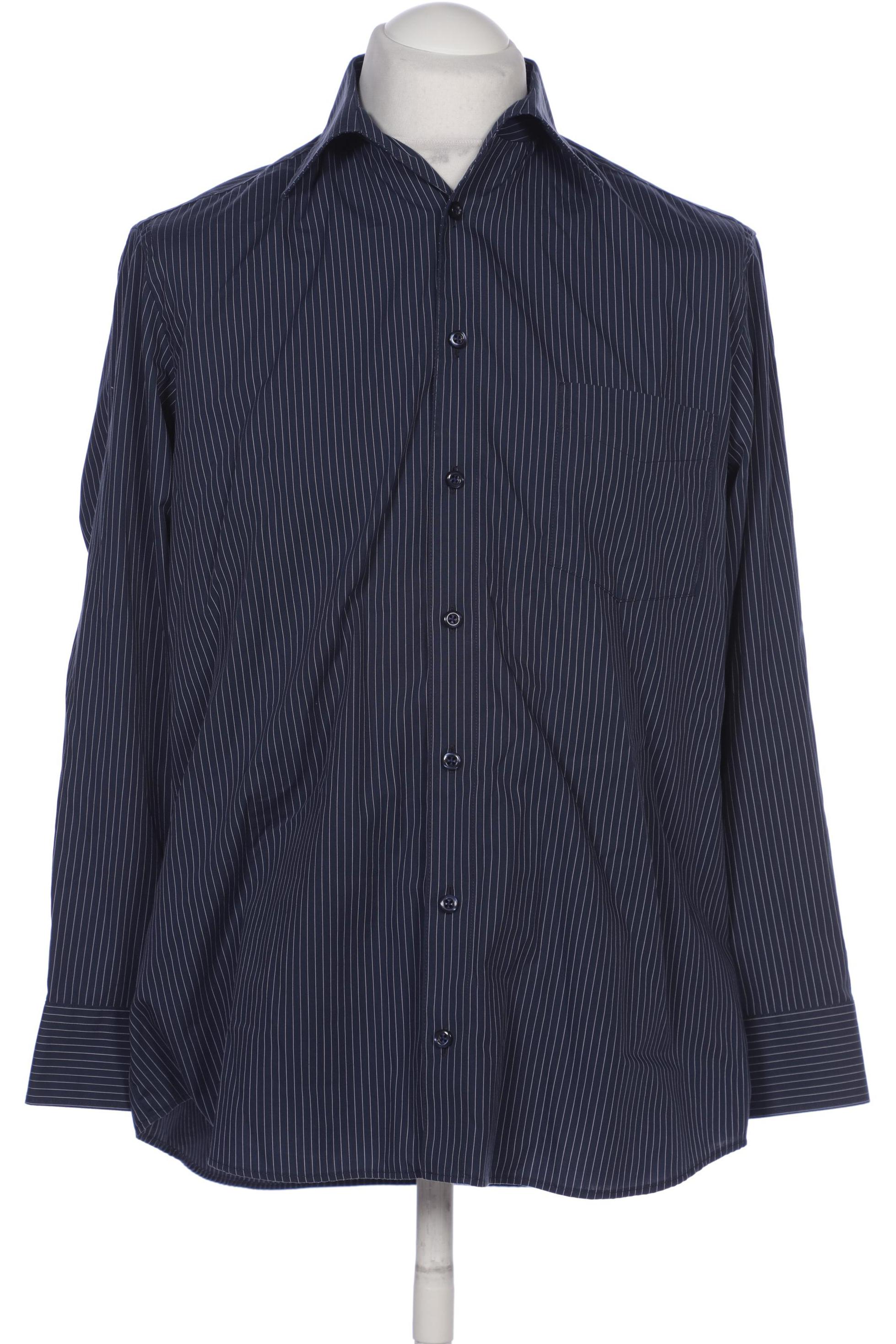 

Walbusch Herren Hemd, marineblau, Gr. 50