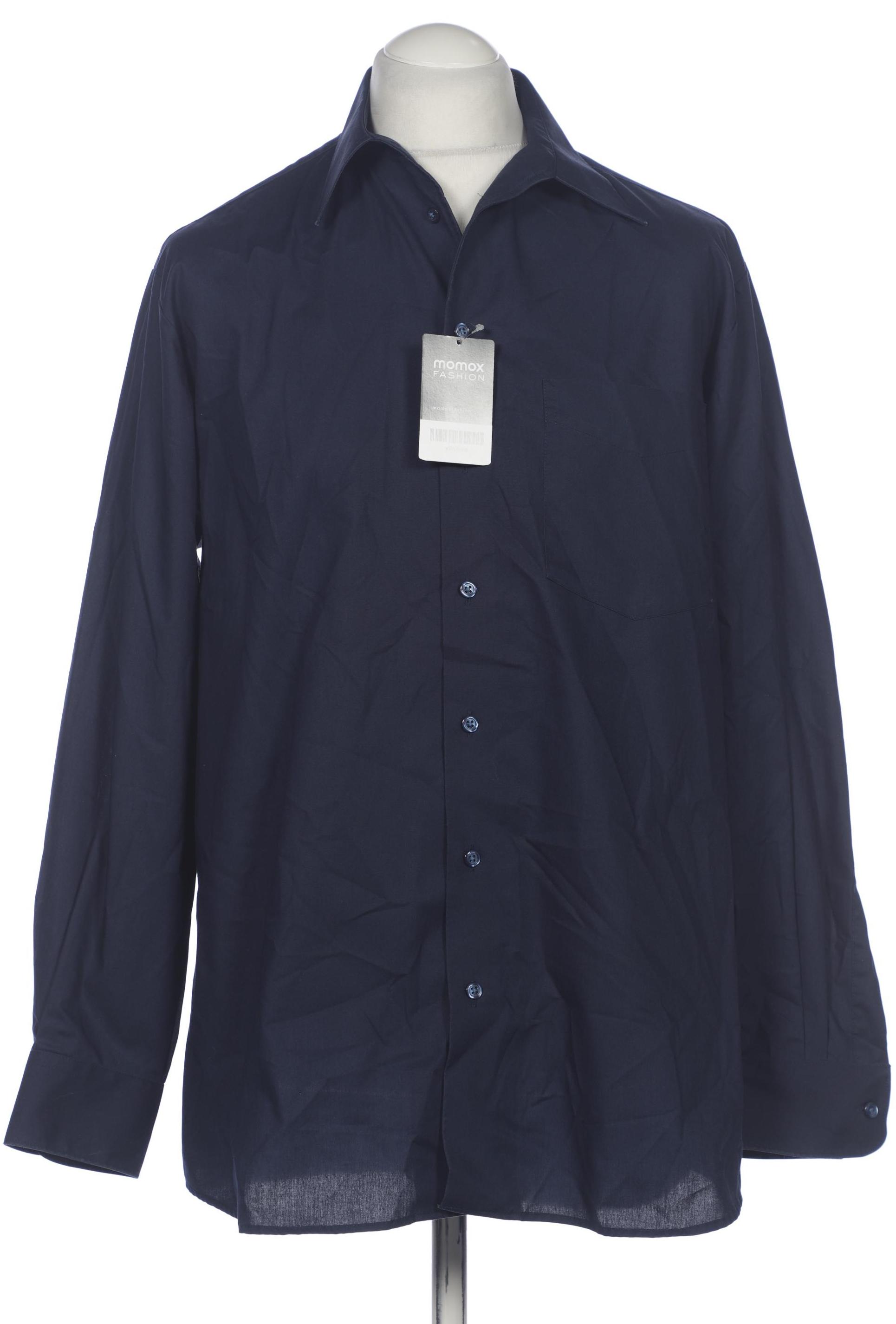 

Walbusch Herren Hemd, marineblau, Gr. 52