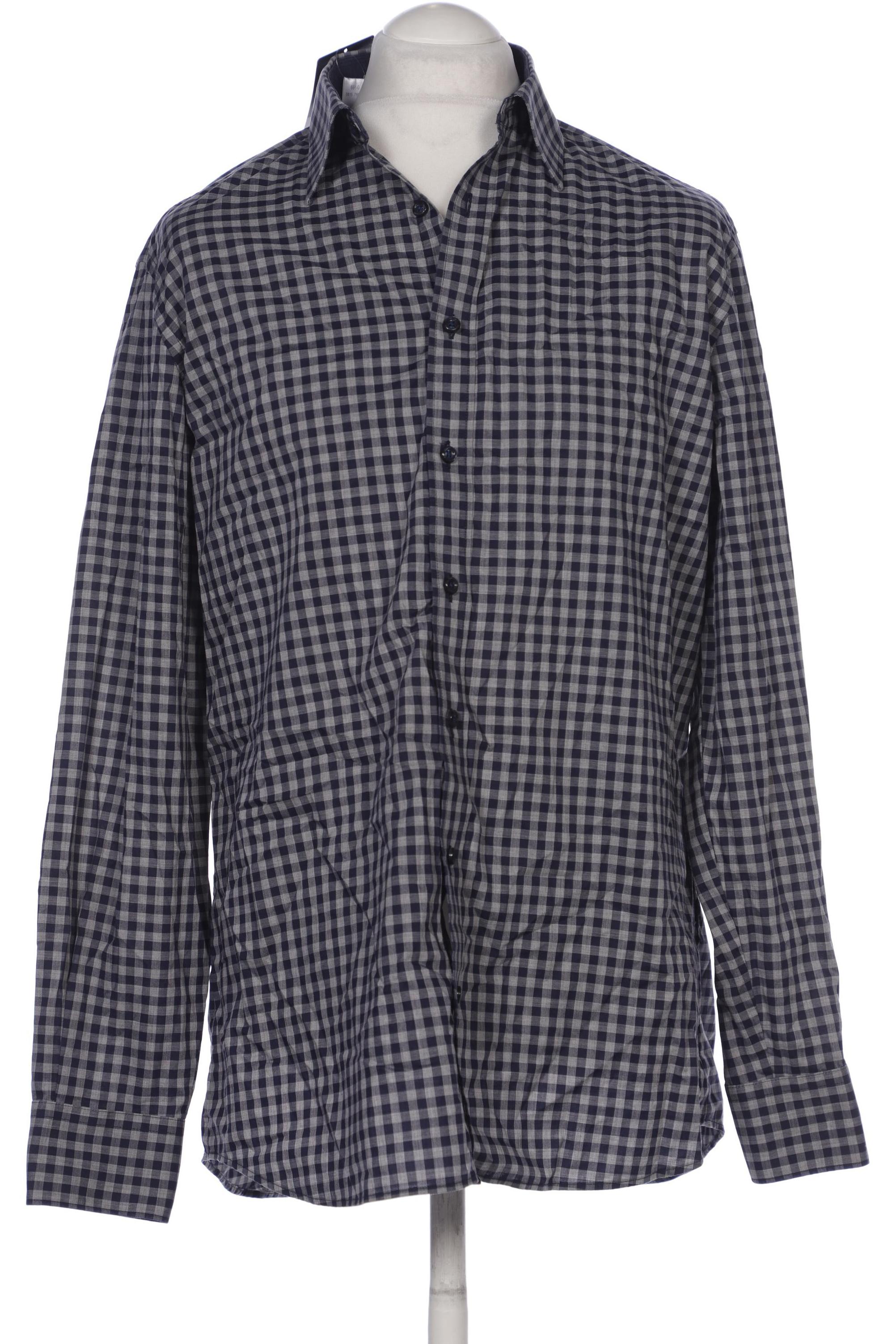 

Walbusch Herren Hemd, marineblau, Gr. 52