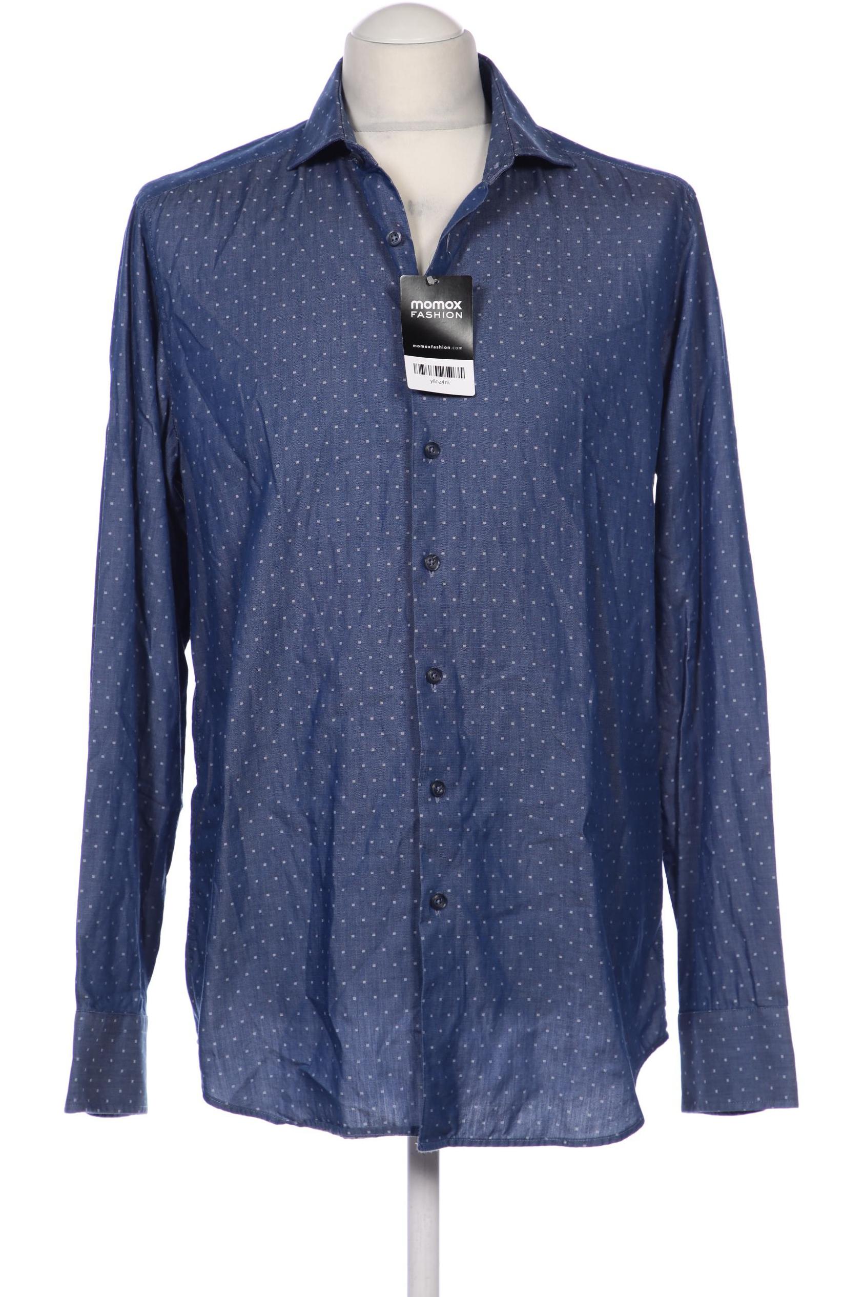 

Walbusch Herren Hemd, blau