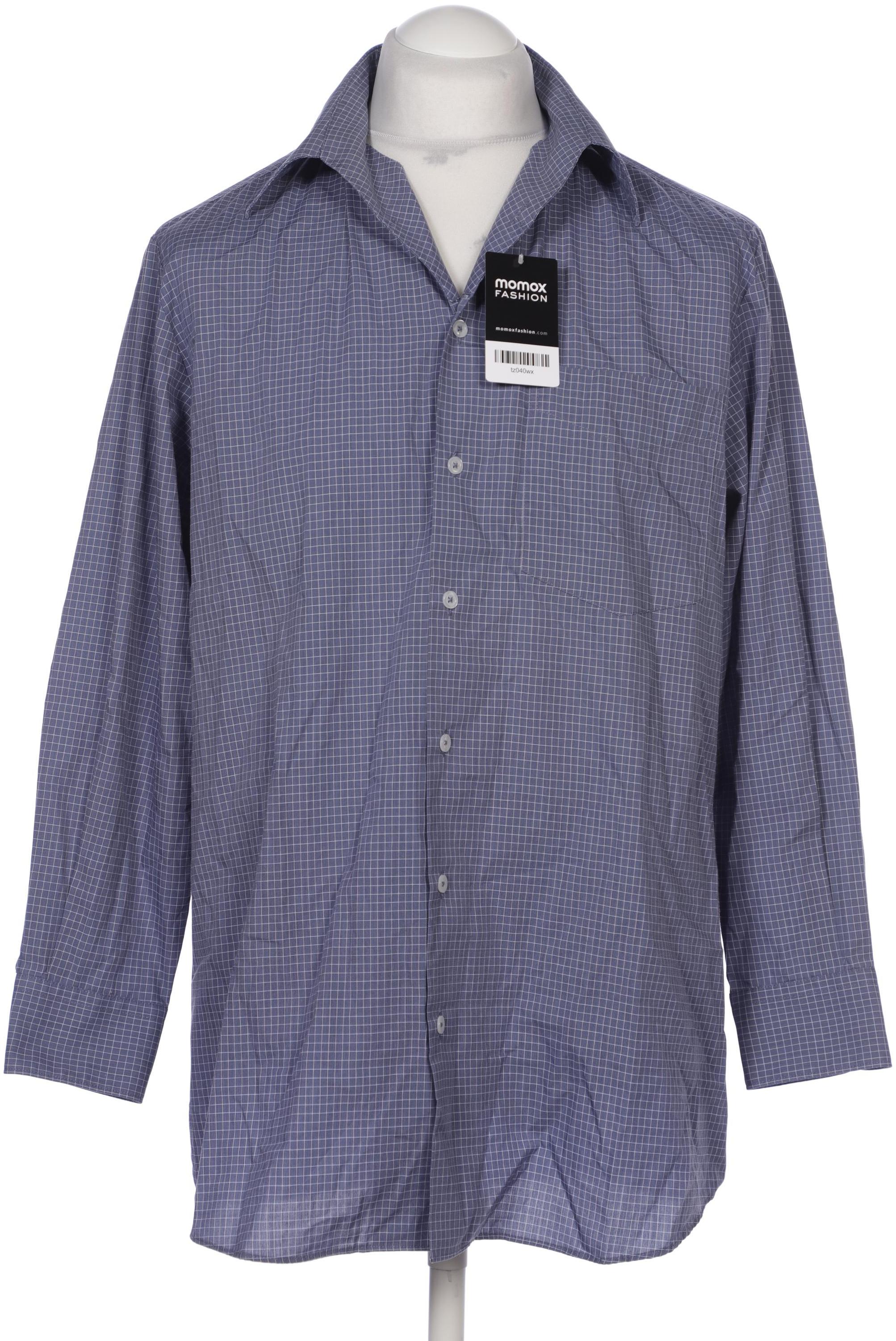 

Walbusch Herren Hemd, marineblau, Gr. 48