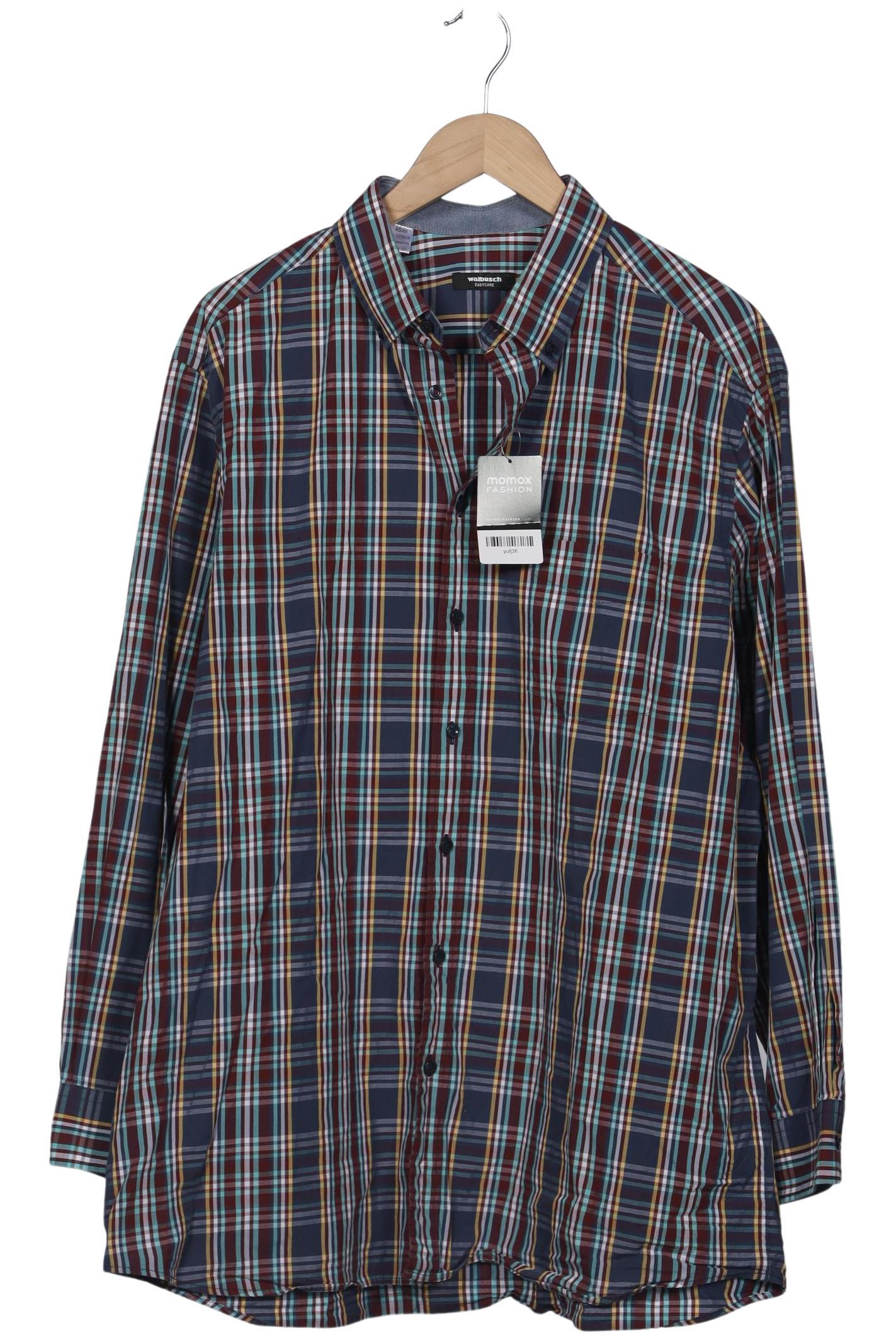 

Walbusch Herren Hemd, marineblau, Gr. 56