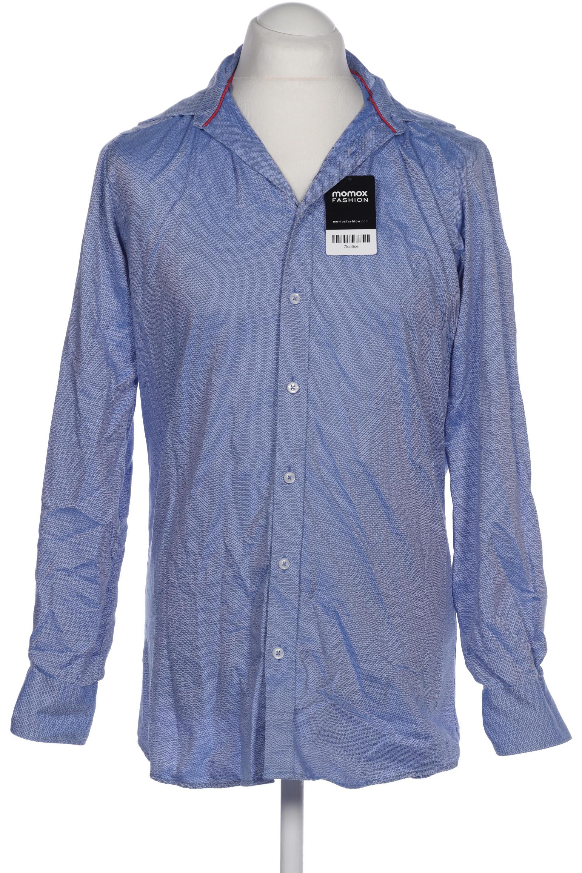 

Walbusch Herren Hemd, blau, Gr. 48