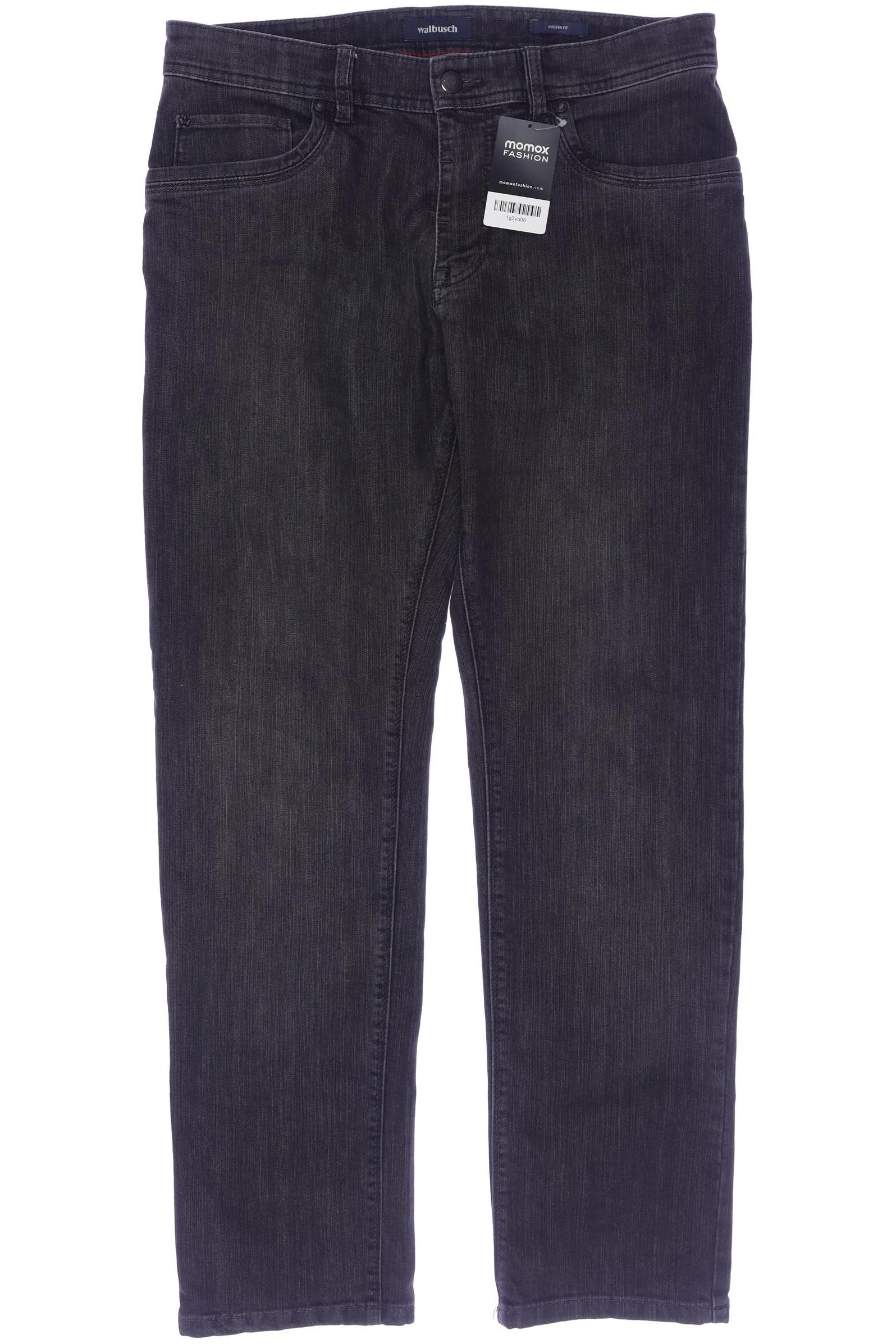 

Walbusch Herren Jeans, schwarz, Gr. 50