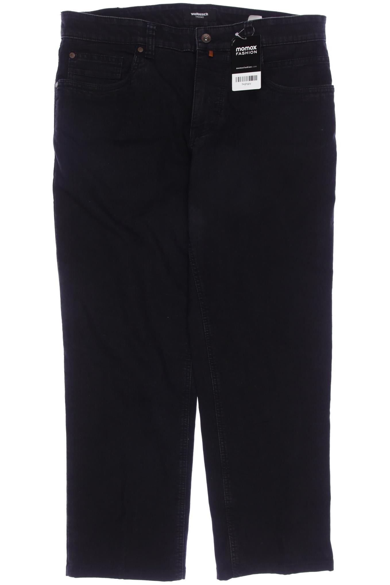 

Walbusch Herren Jeans, schwarz, Gr. 50
