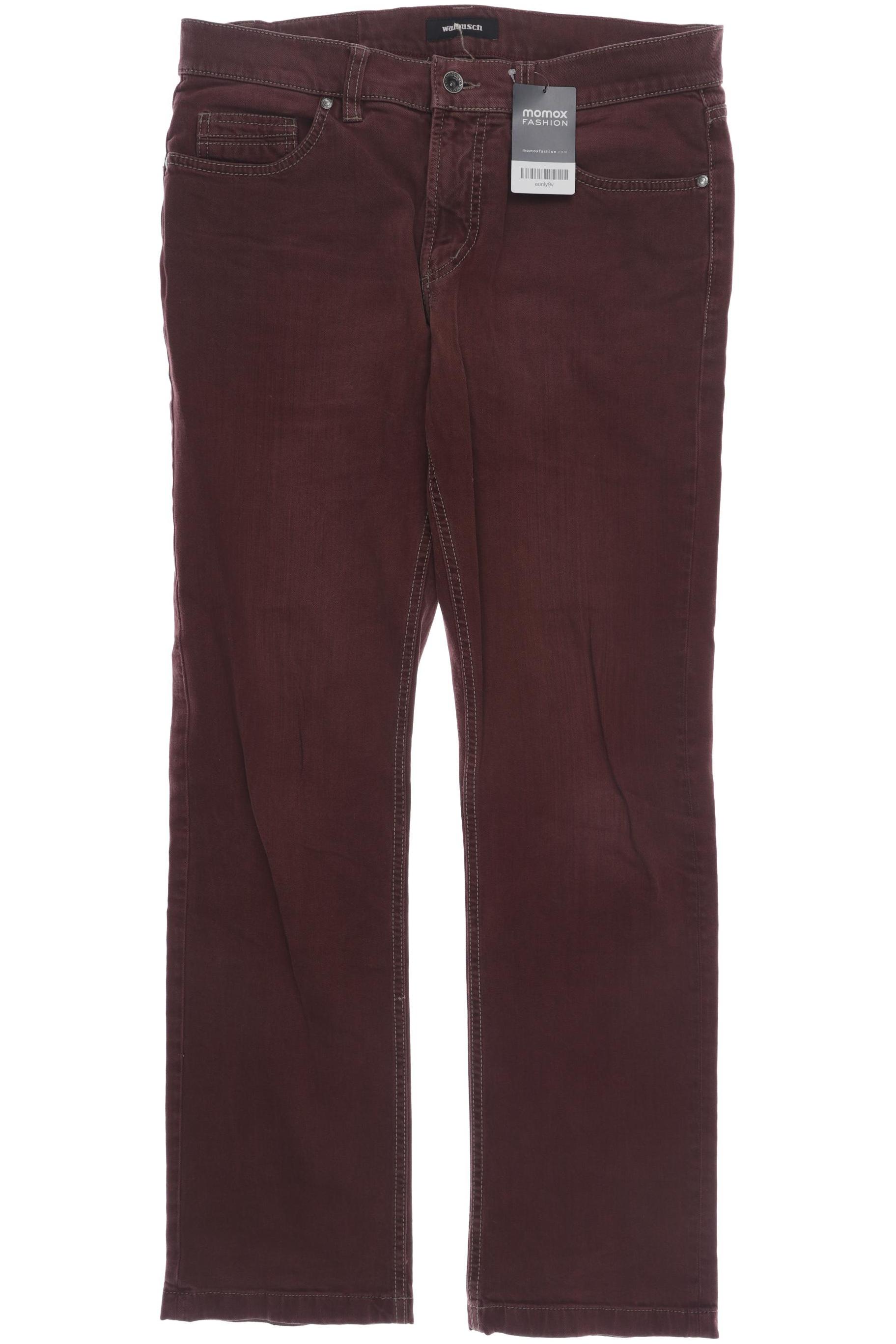 

Walbusch Herren Jeans, bordeaux, Gr. 48